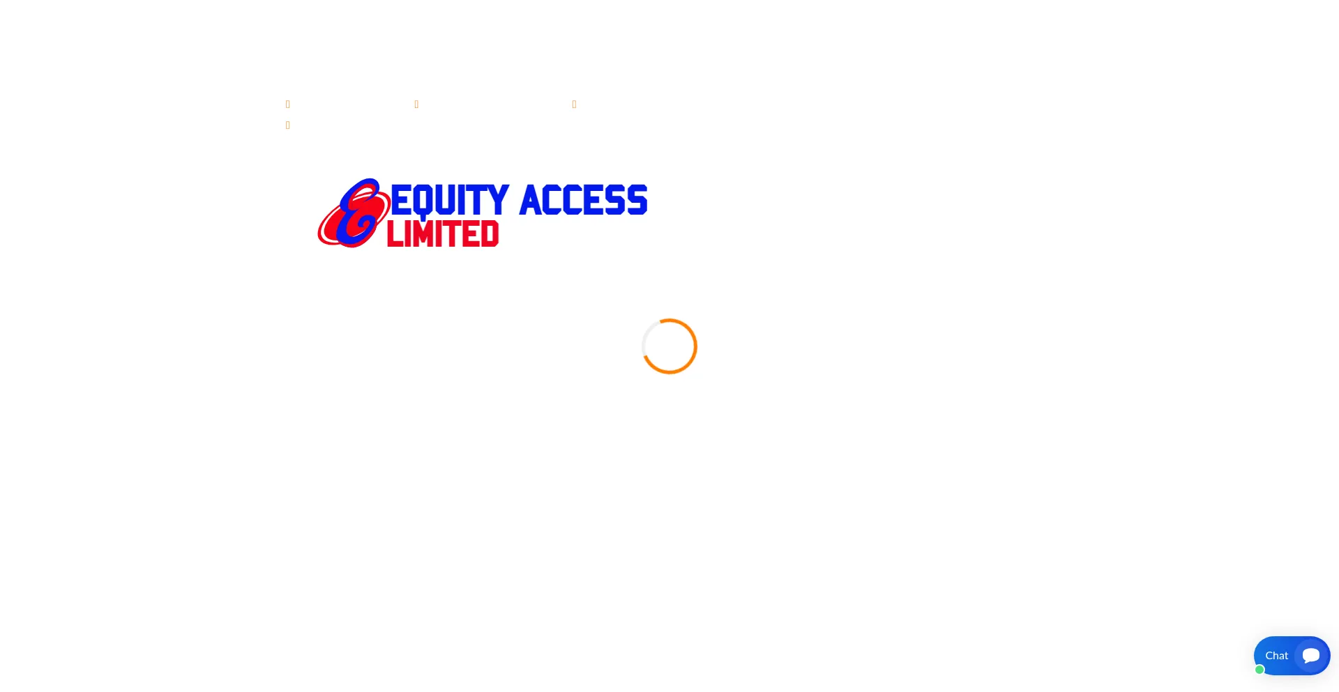 Website screenshot of Equityaccesslimited.com