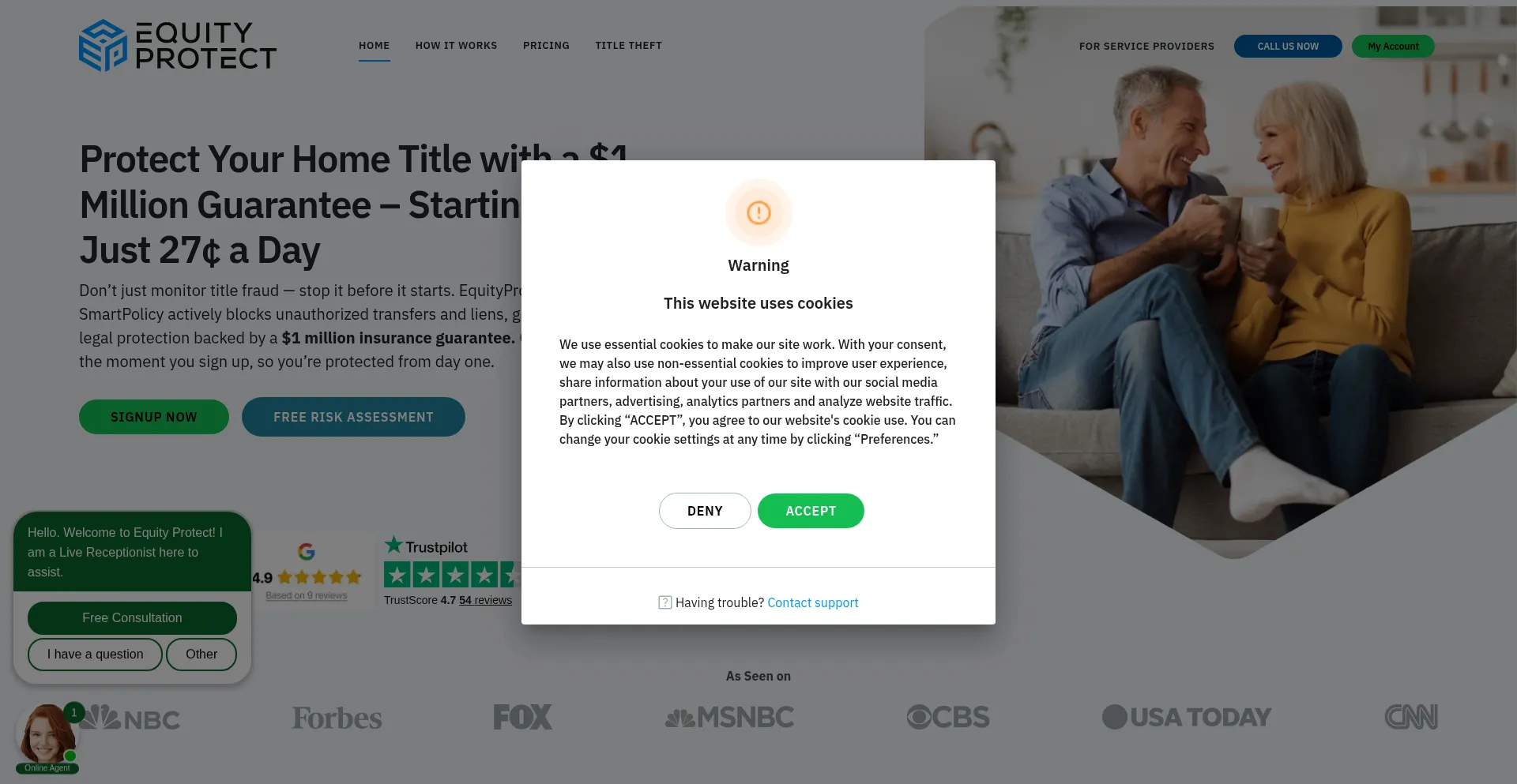 Equityprotect.com Screenshot