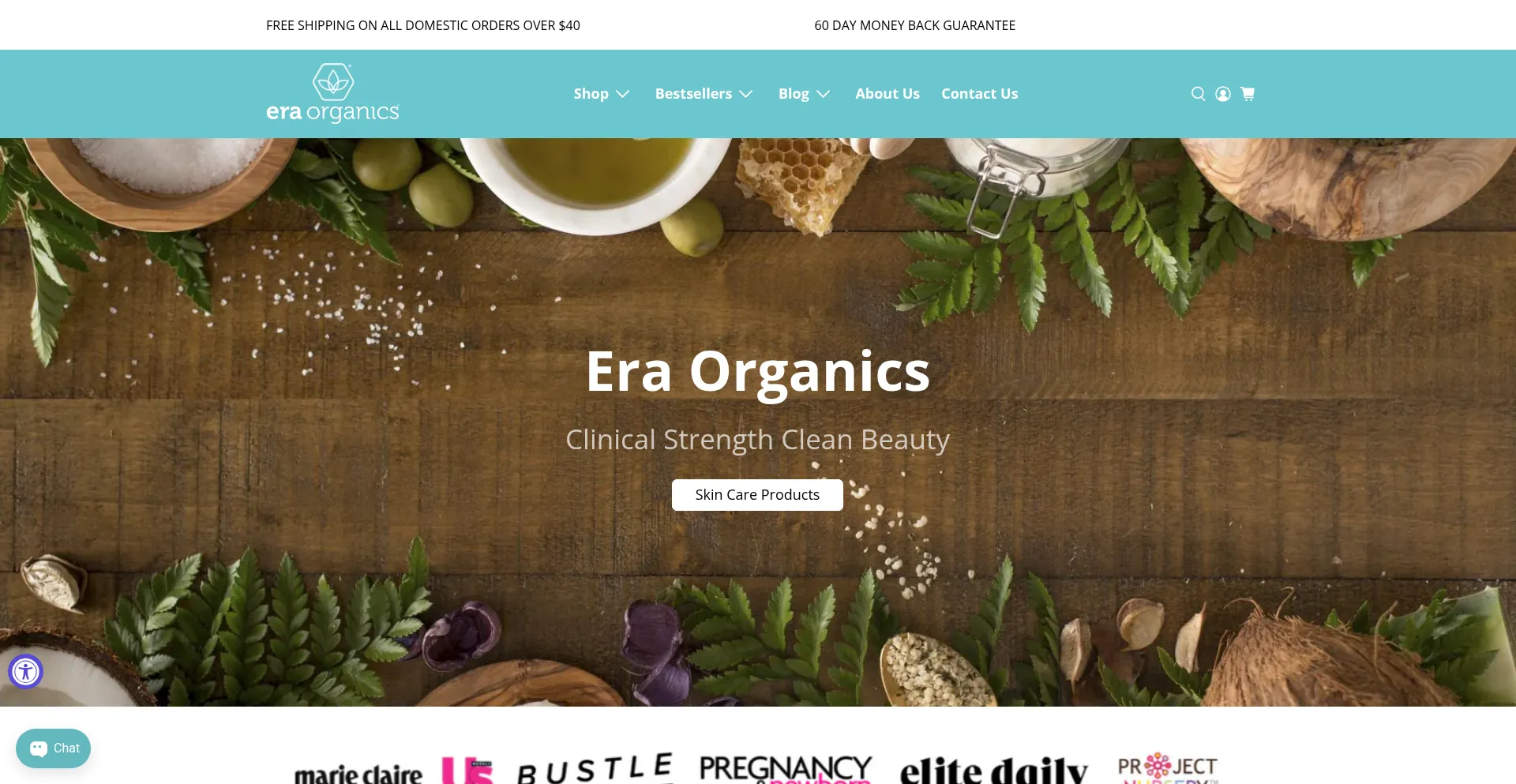 Eraorganics.com Screenshot