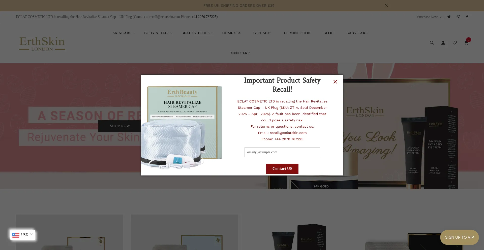 Erthskinlondon.com