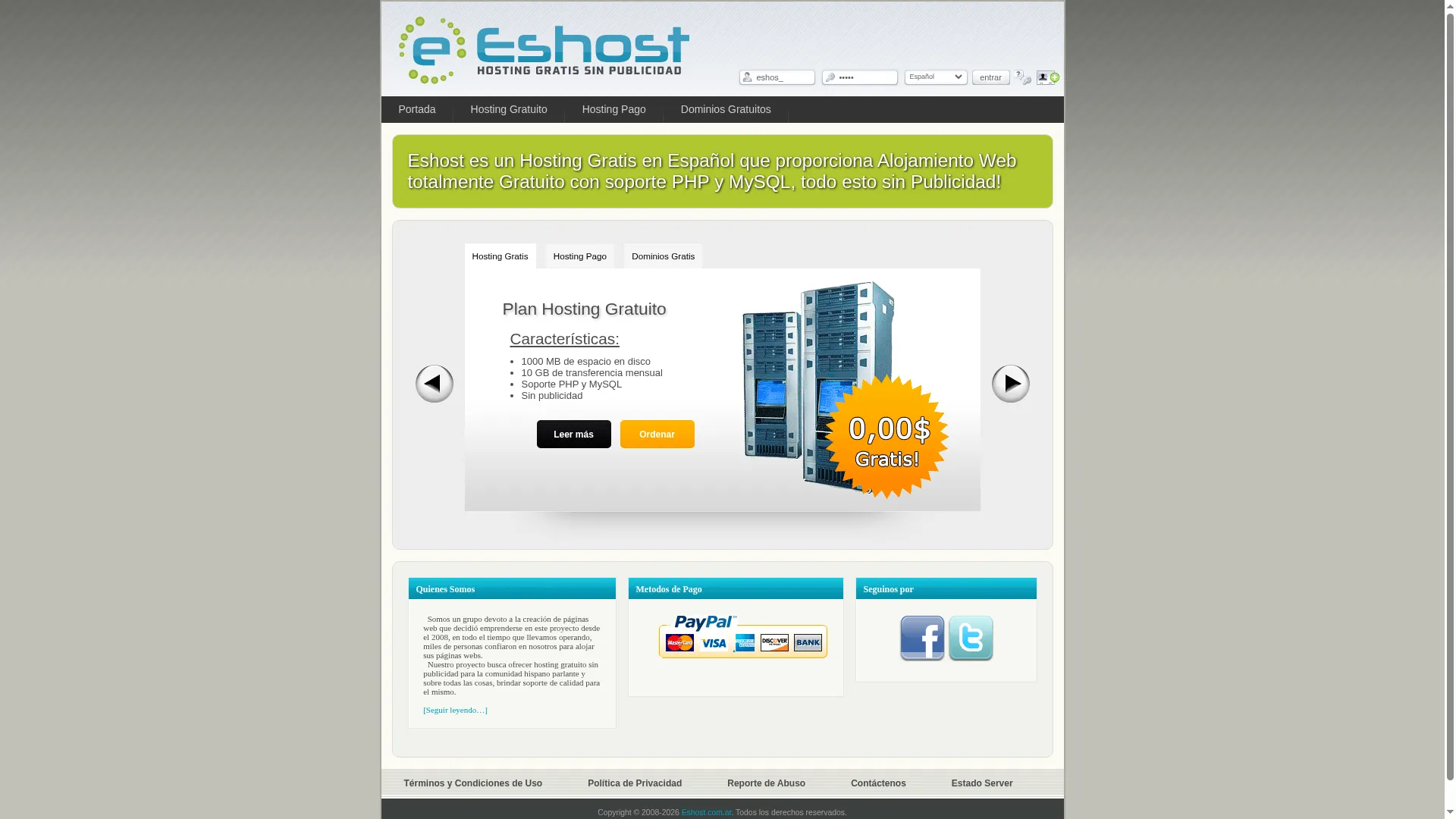 Eshost.com.ar