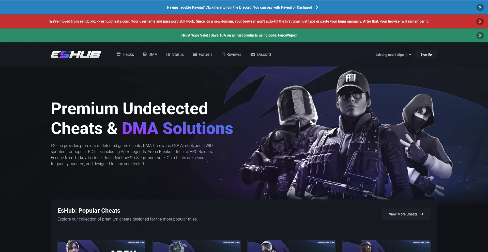 Eshubcheats.com