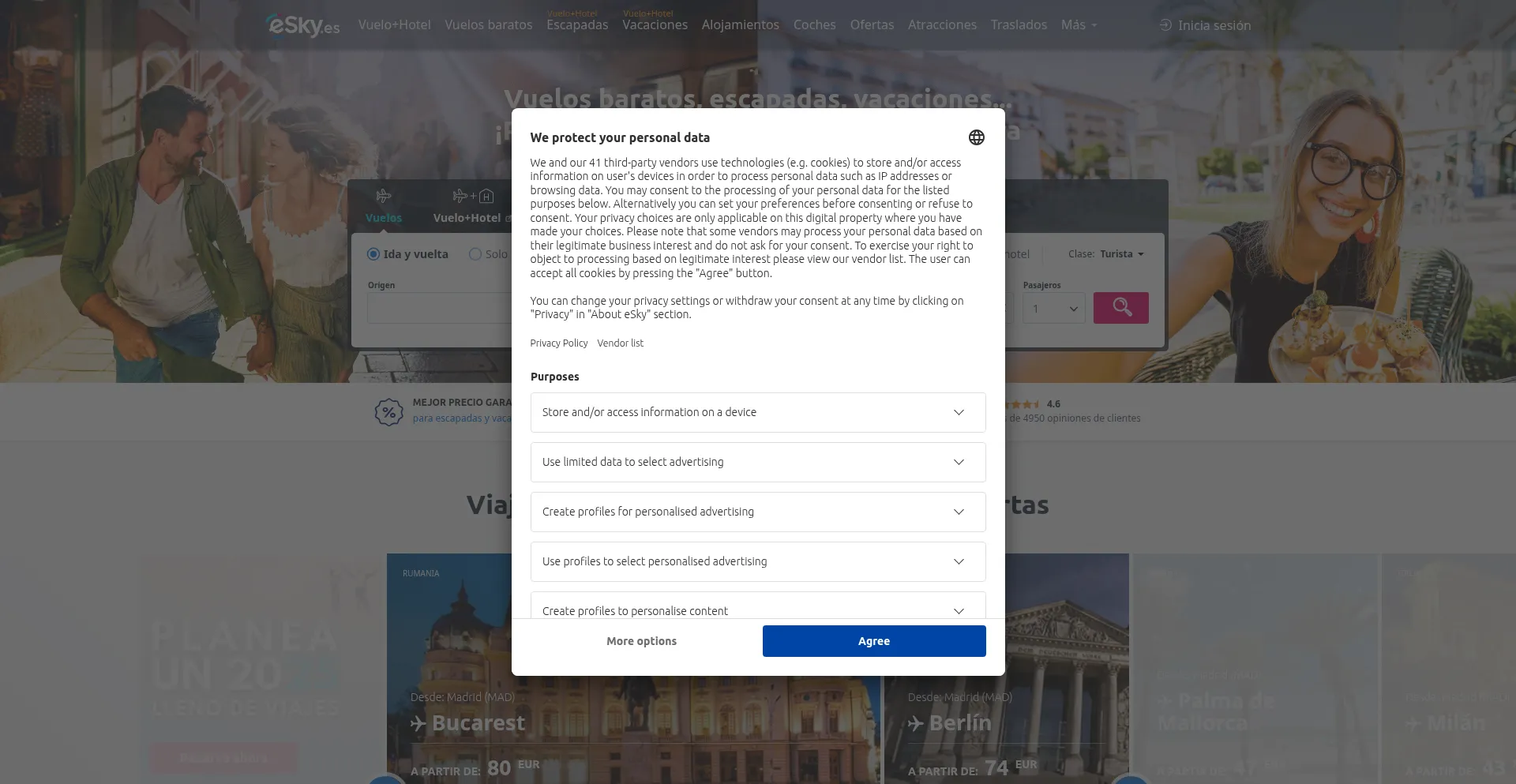 Esky.es Screenshot