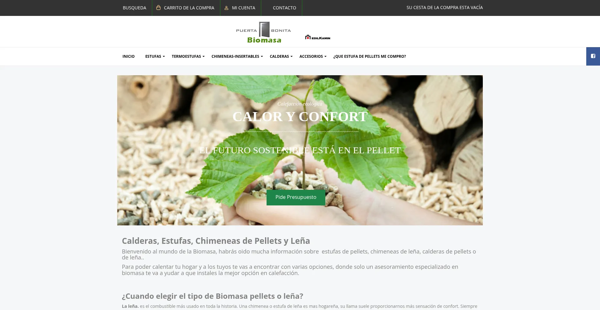 Ist Estufas-pellets.es sicher und vertrauenswürdig?