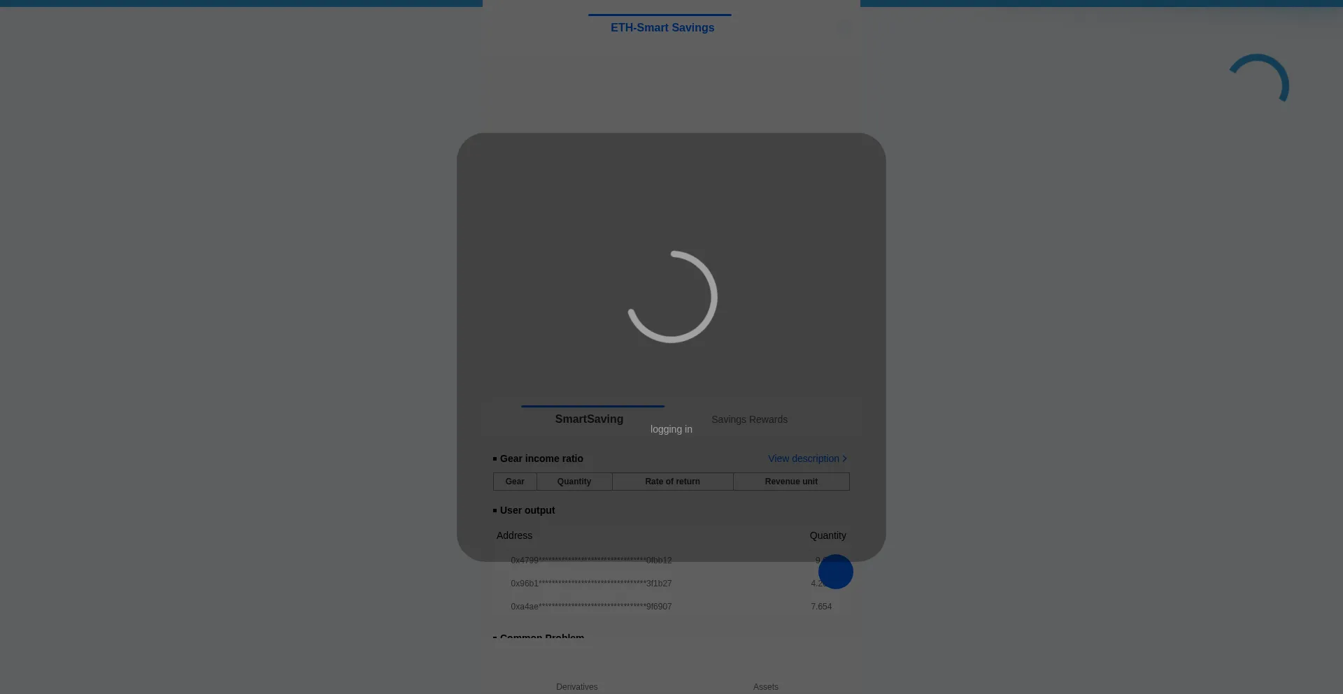Website screenshot of Eth-staking61.org