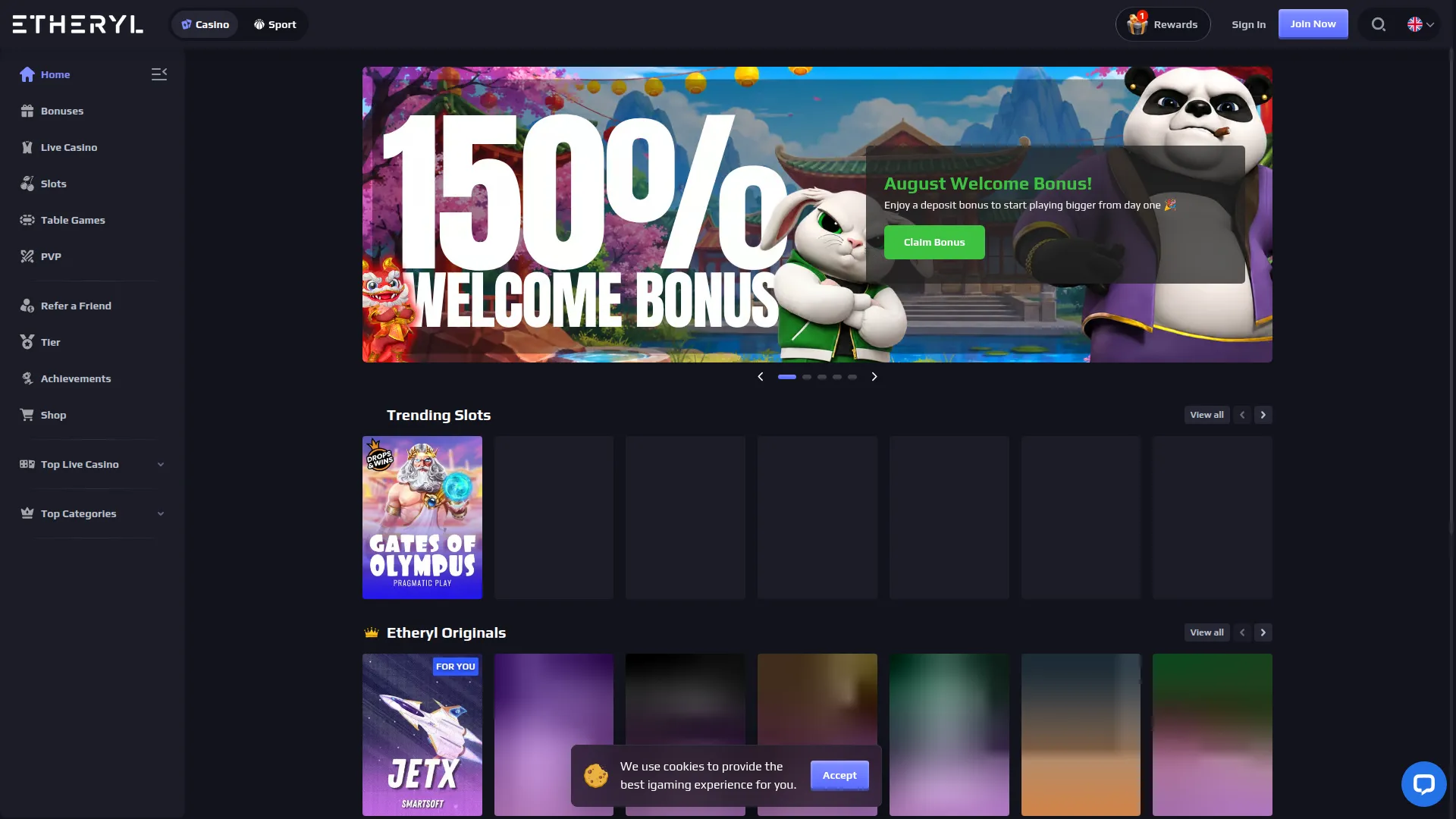 Etheryl.io