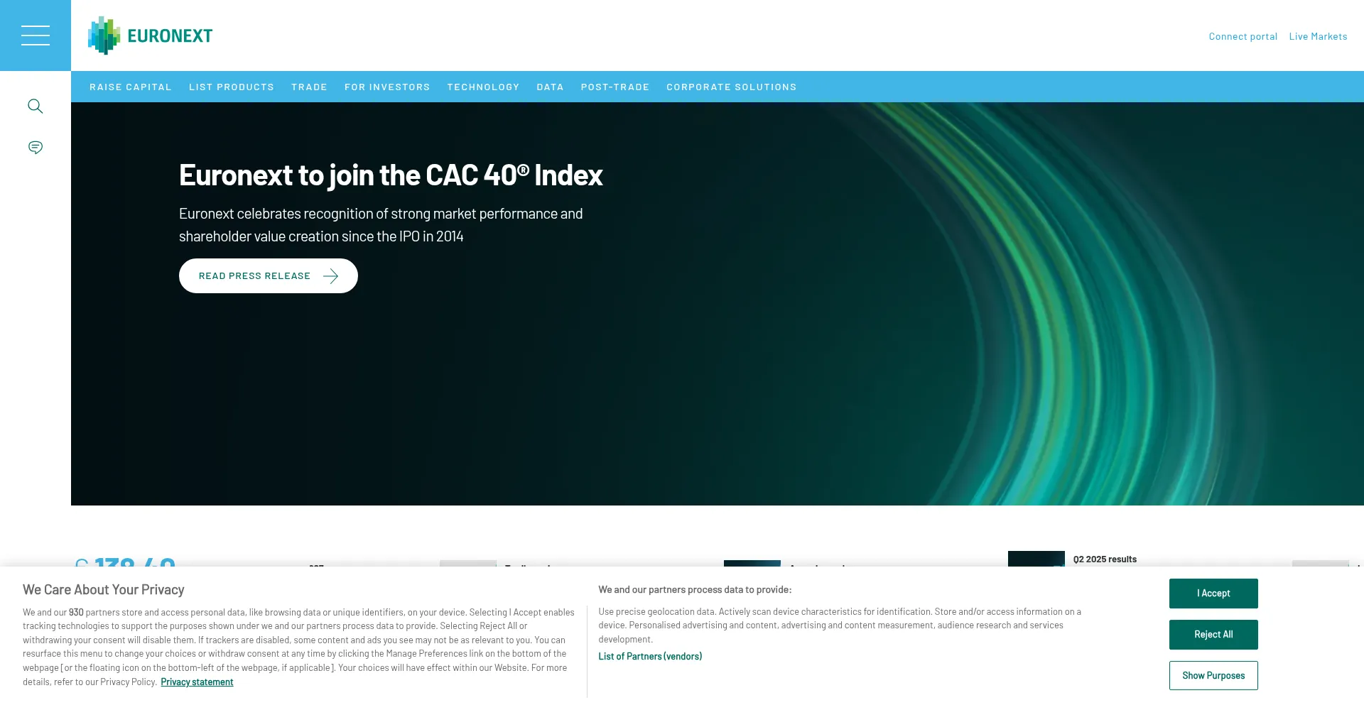 Ist Euronext.com sicher und vertrauenswürdig?