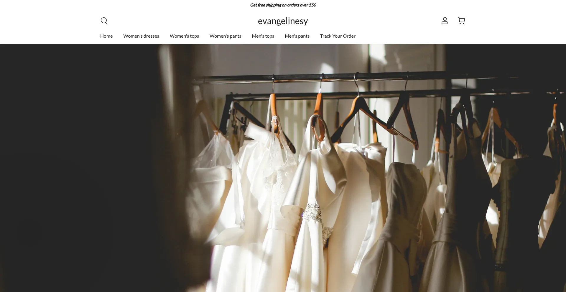 Evangelinesy.com Screenshot