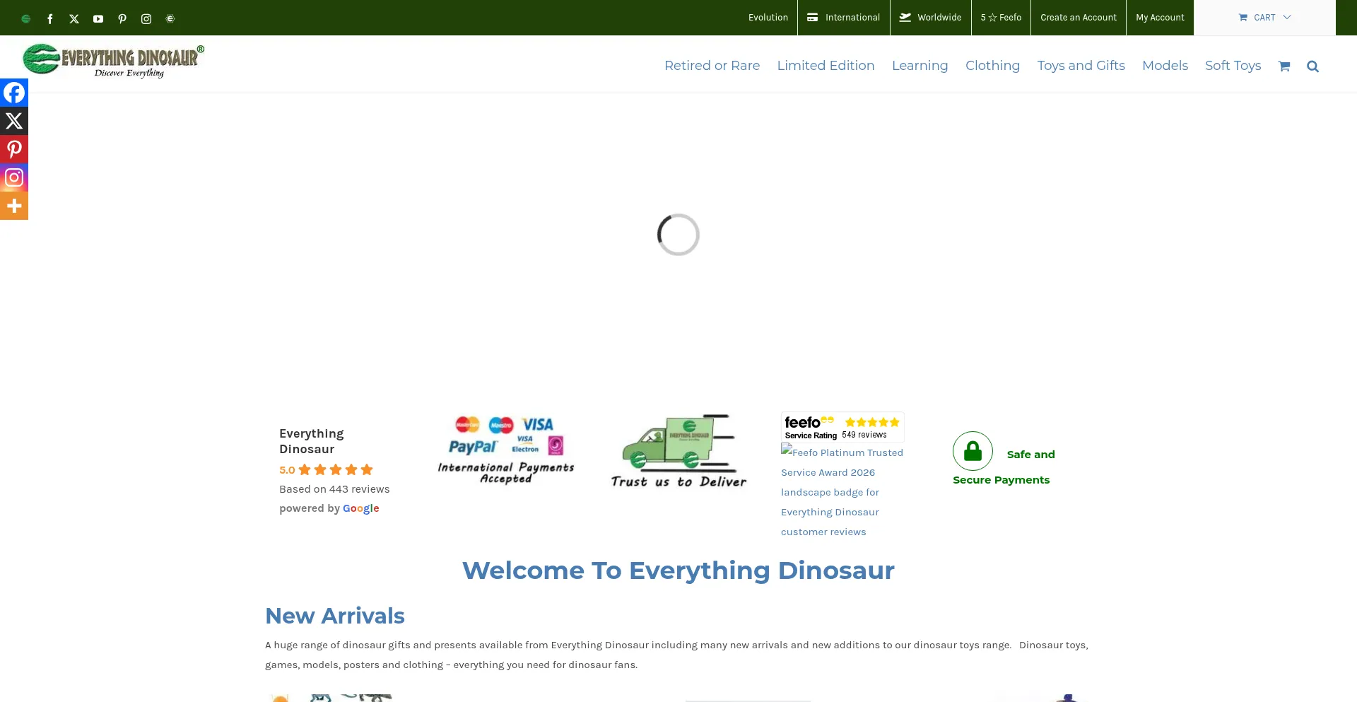 Everythingdinosaur.com