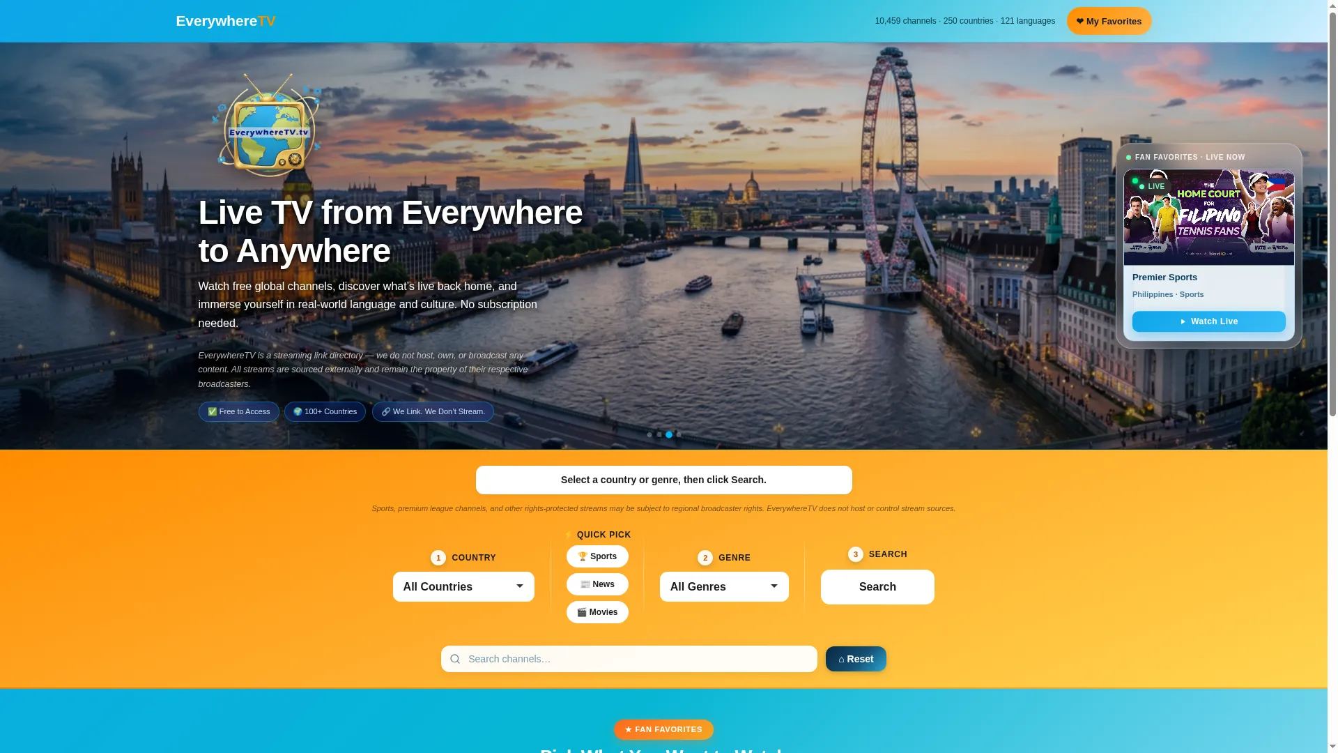 Everywheretv.tv