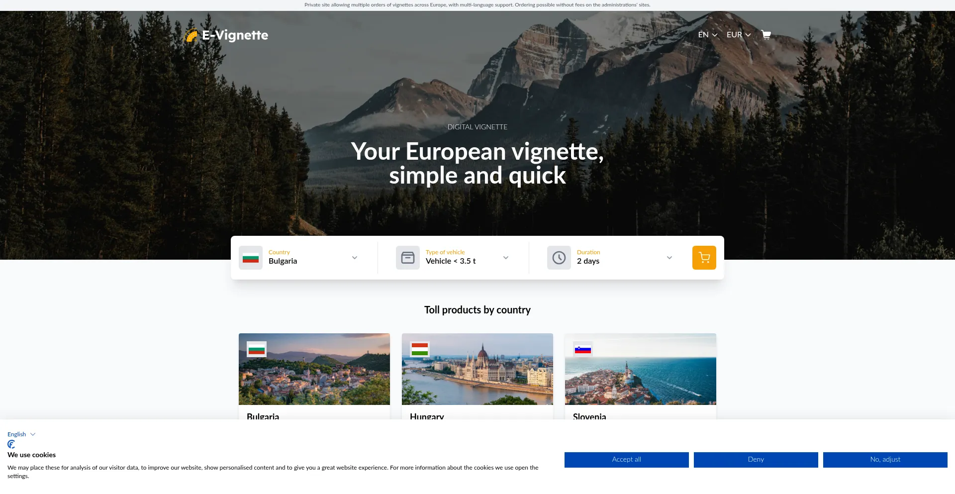 Ist Evignette-eu.com sicher und vertrauenswürdig?