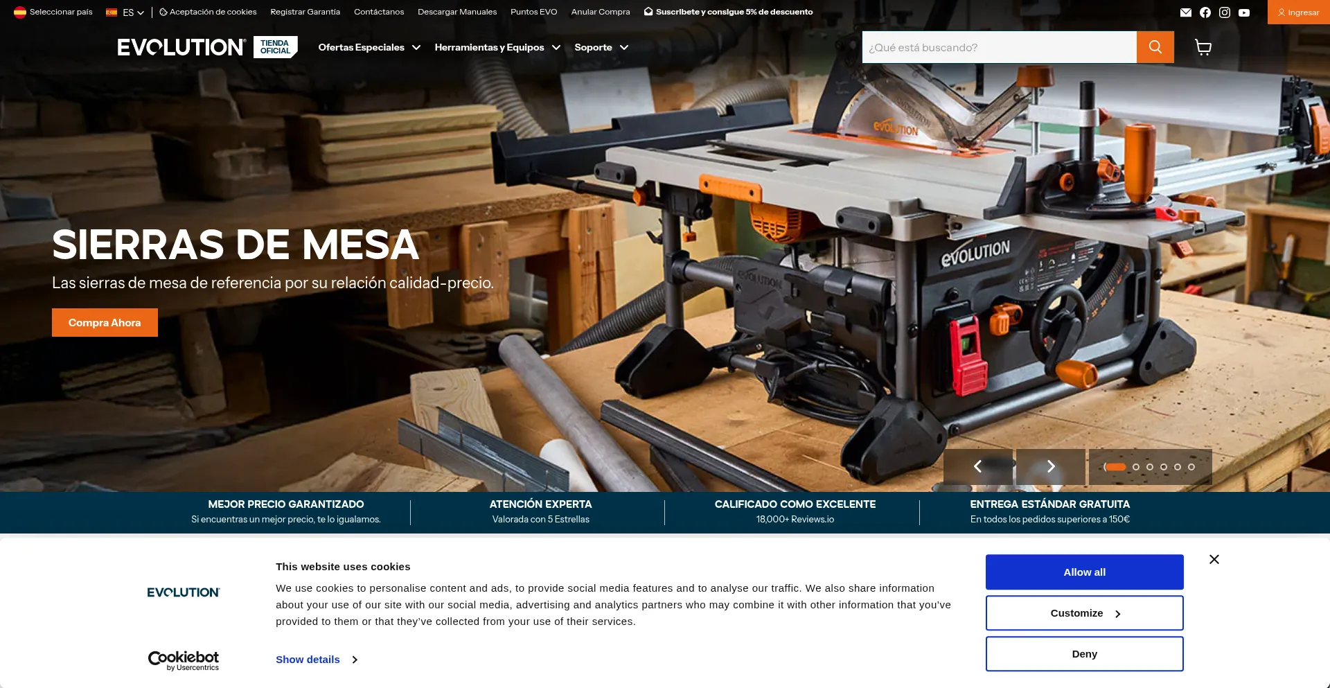 Evolutionpowertools.es