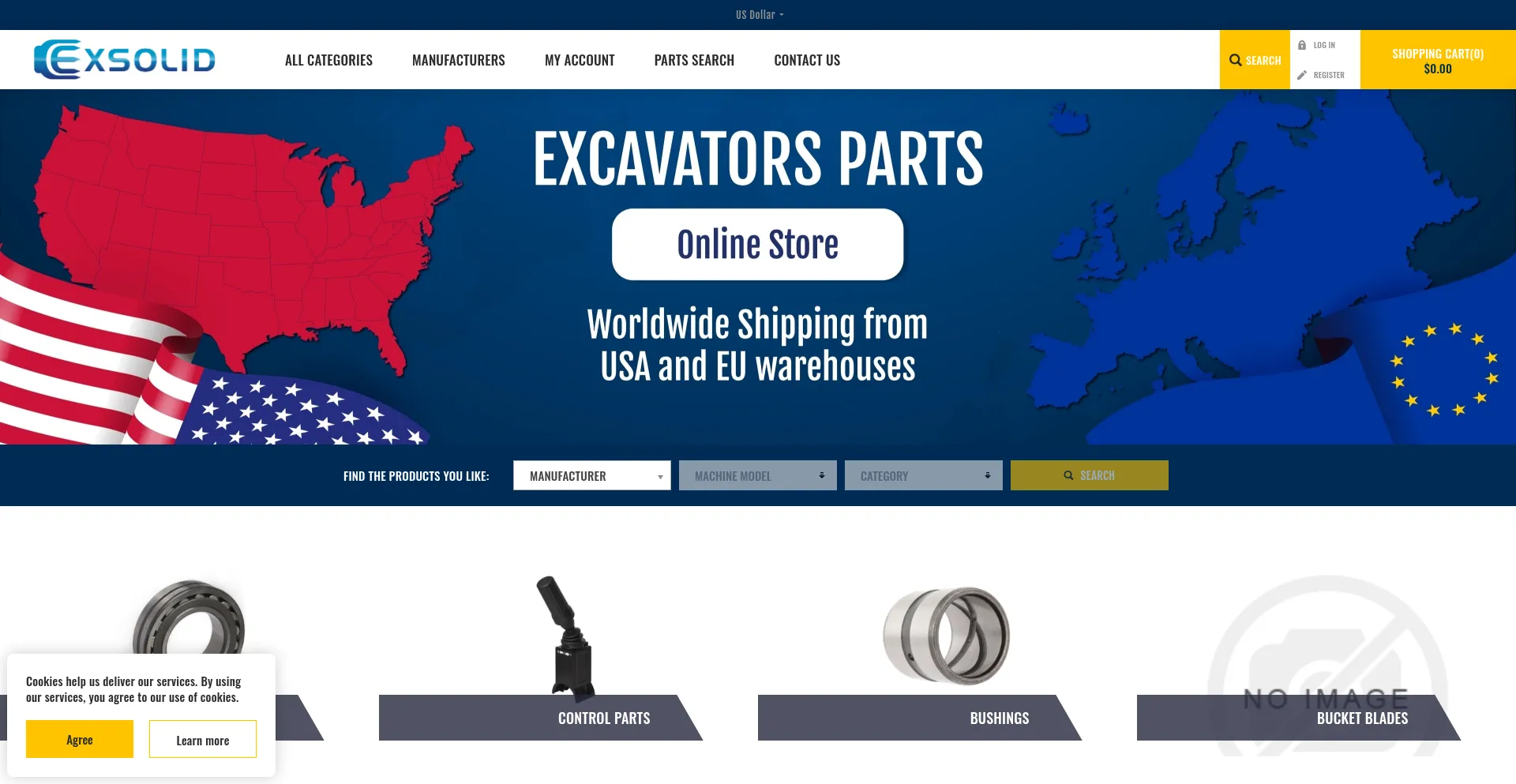 Ist Excavators-parts.com sicher und vertrauenswürdig?