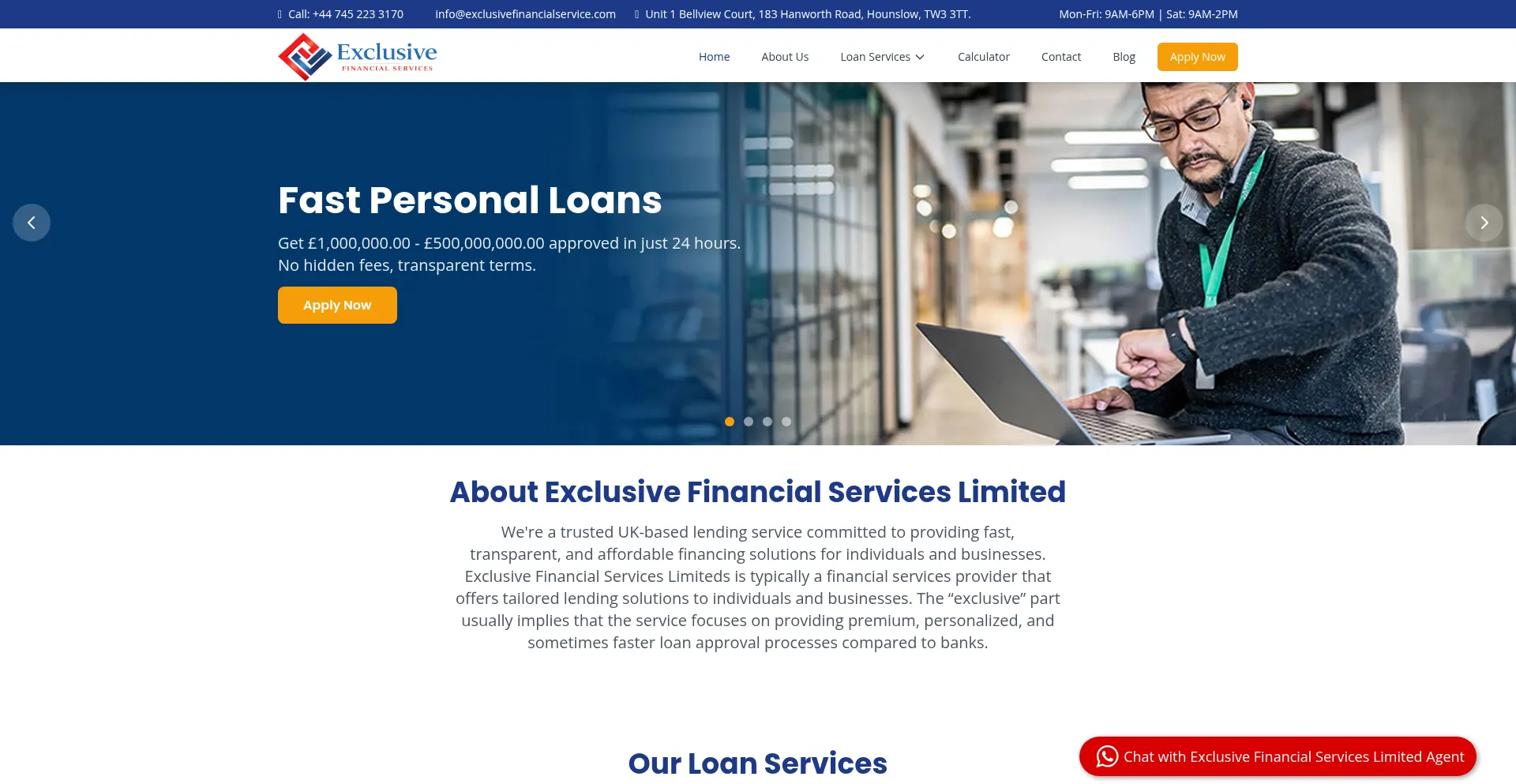 Exclusivefinancialservice.com