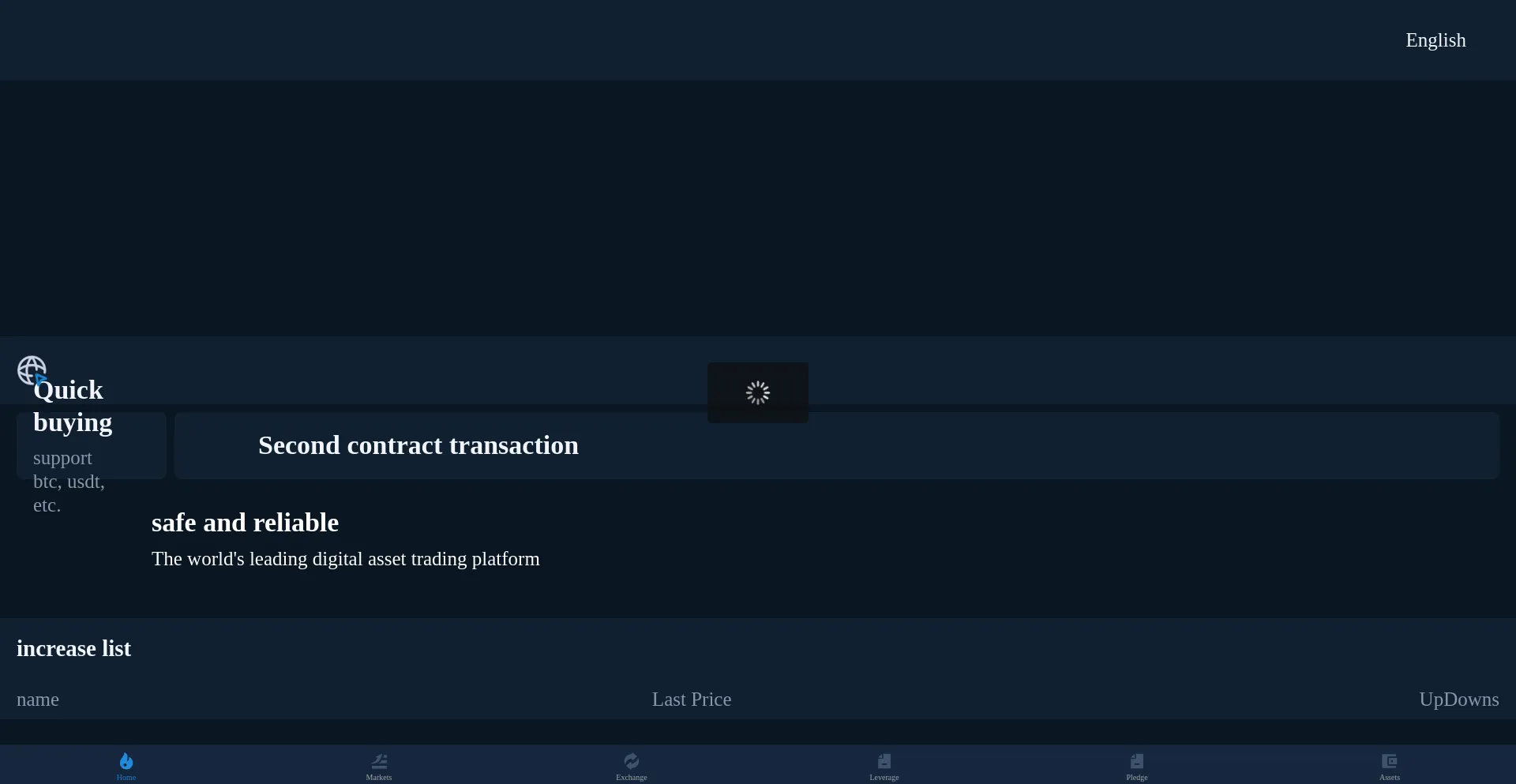 Website screenshot of Excoins.pro