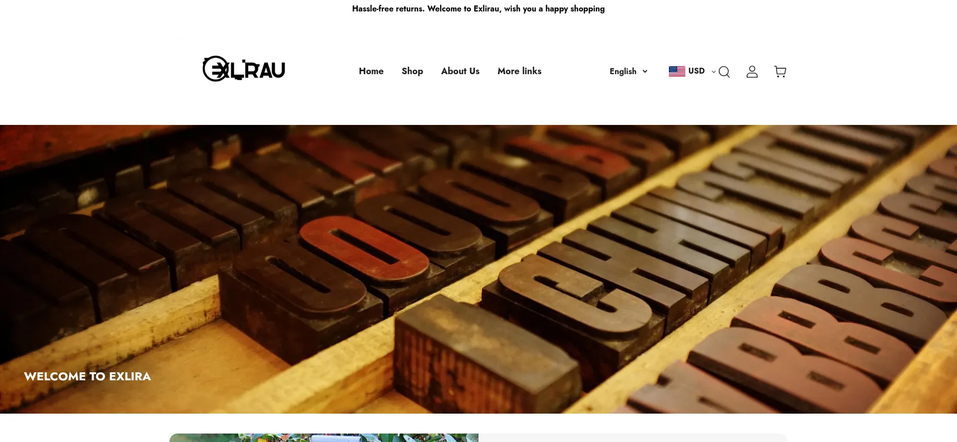 Exlirau.com Screenshot