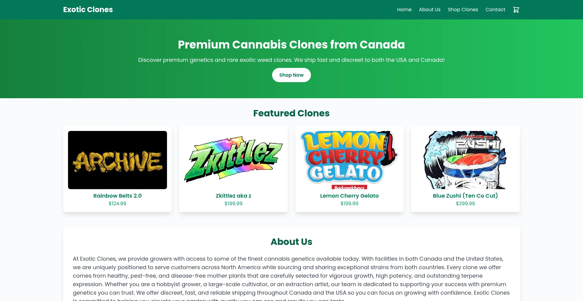 Exotic-clones.ca
