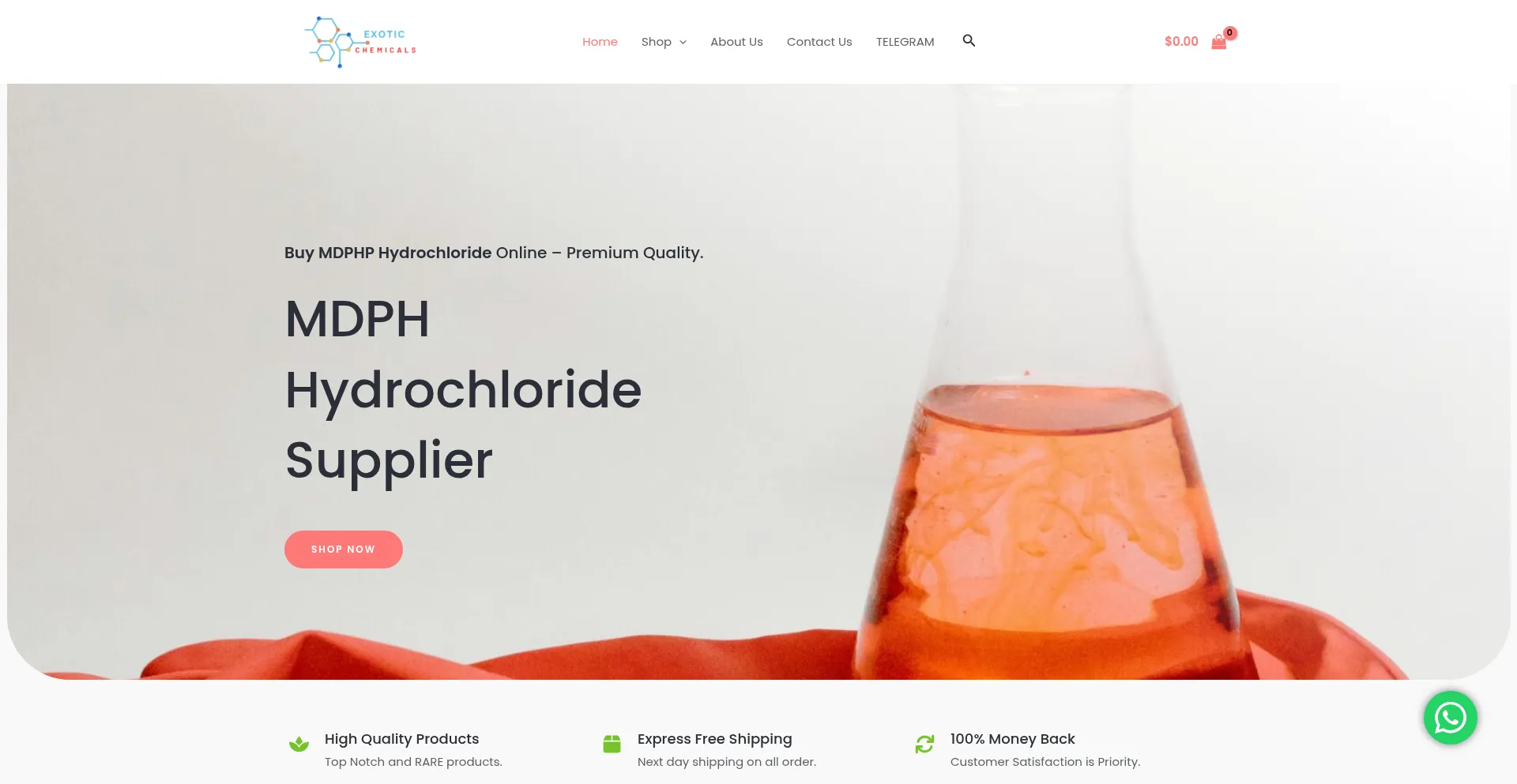 Ist Exoticchemicals.com sicher und vertrauenswürdig?
