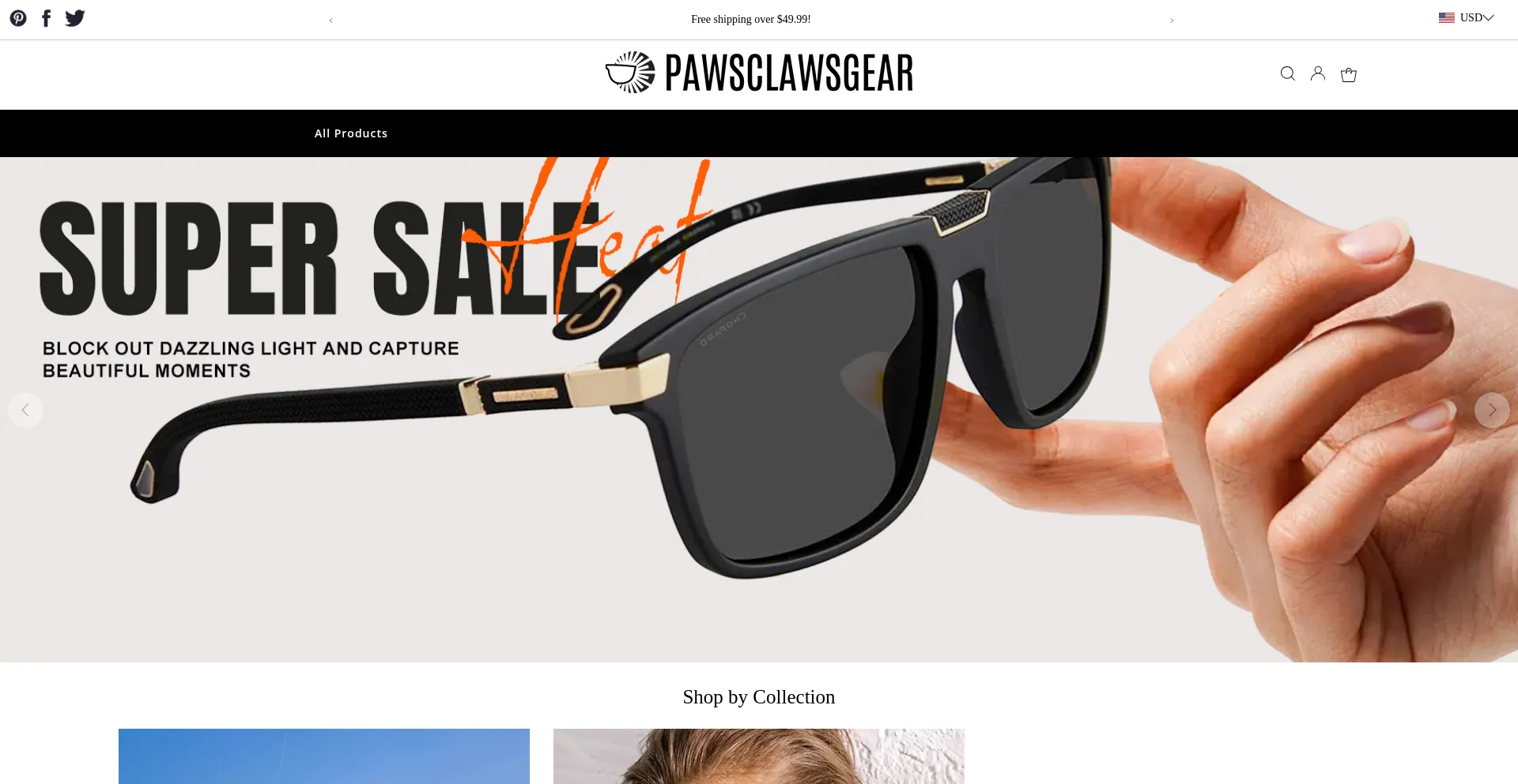 Website screenshot of Expecthause.top