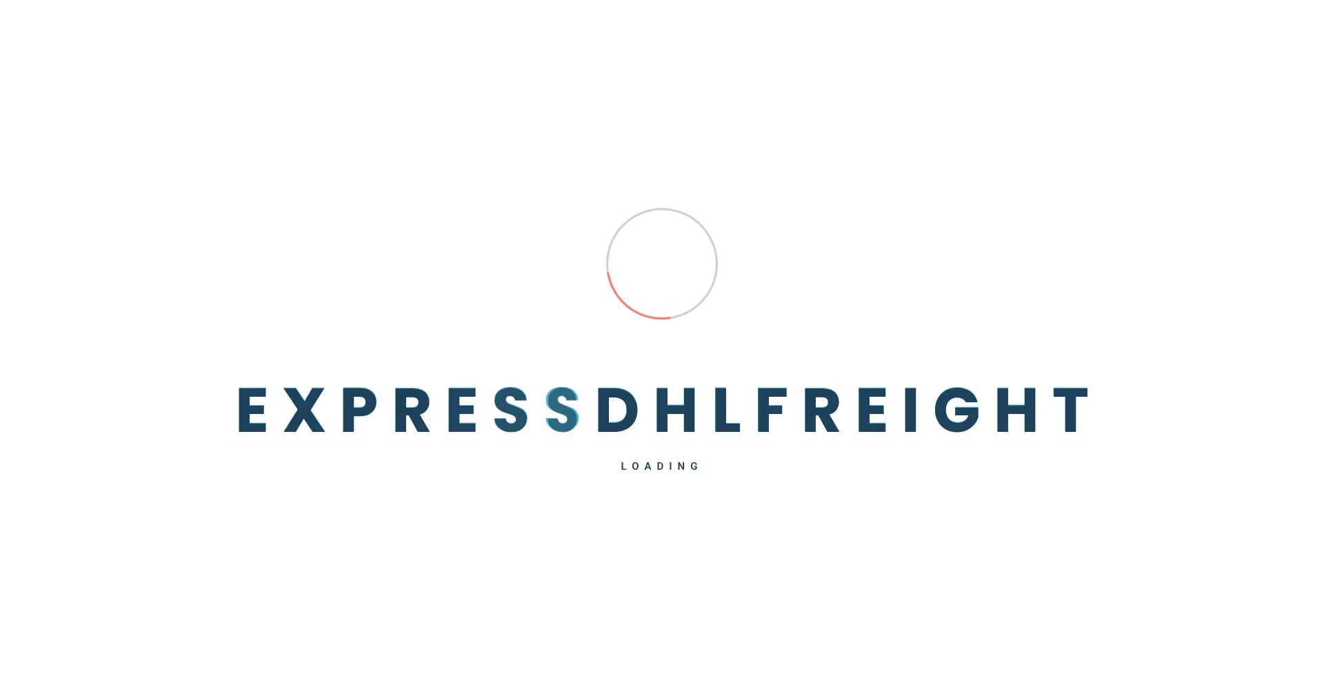 Website screenshot of Expressdhlfreight.com