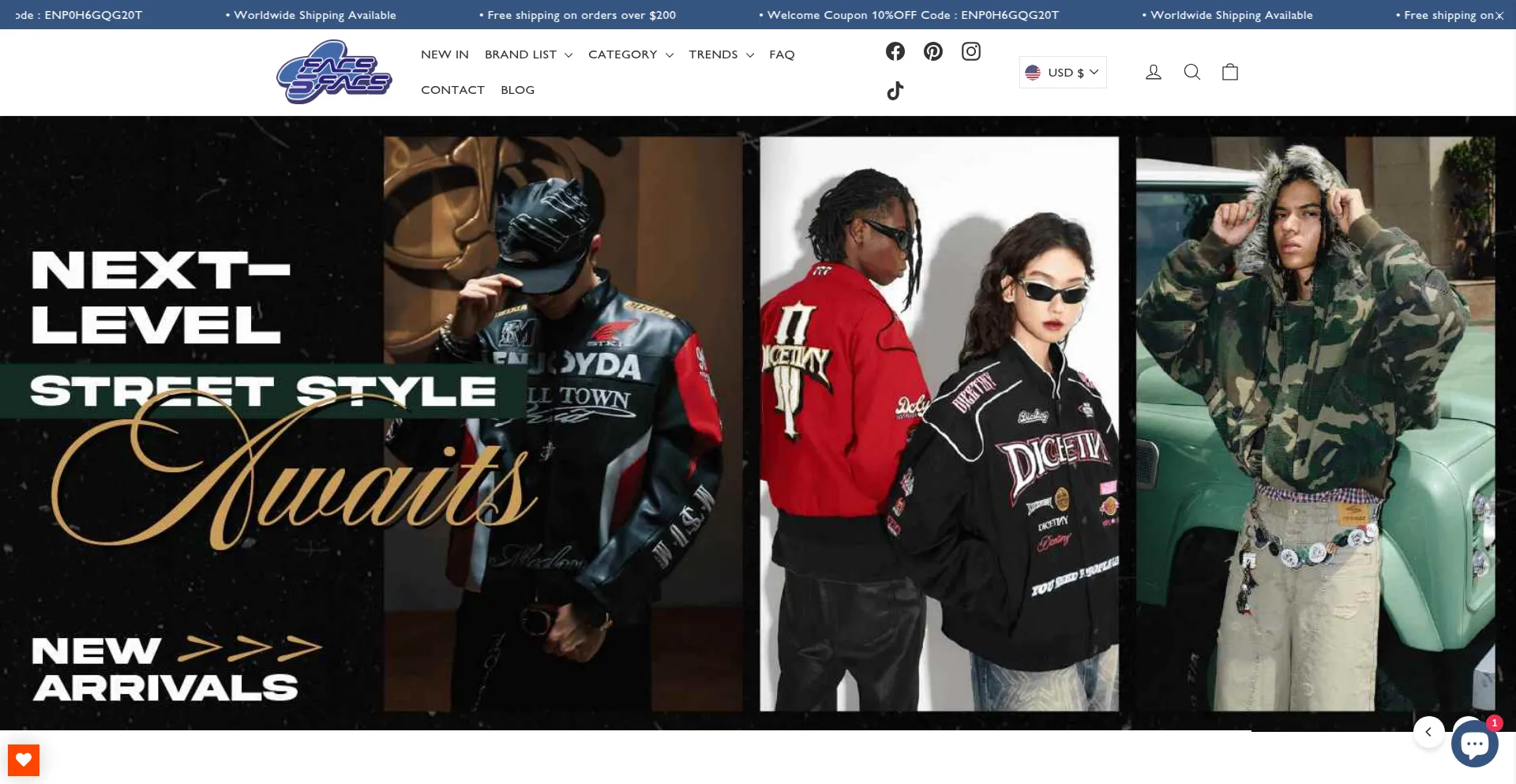 Website screenshot of Face-3-face.com