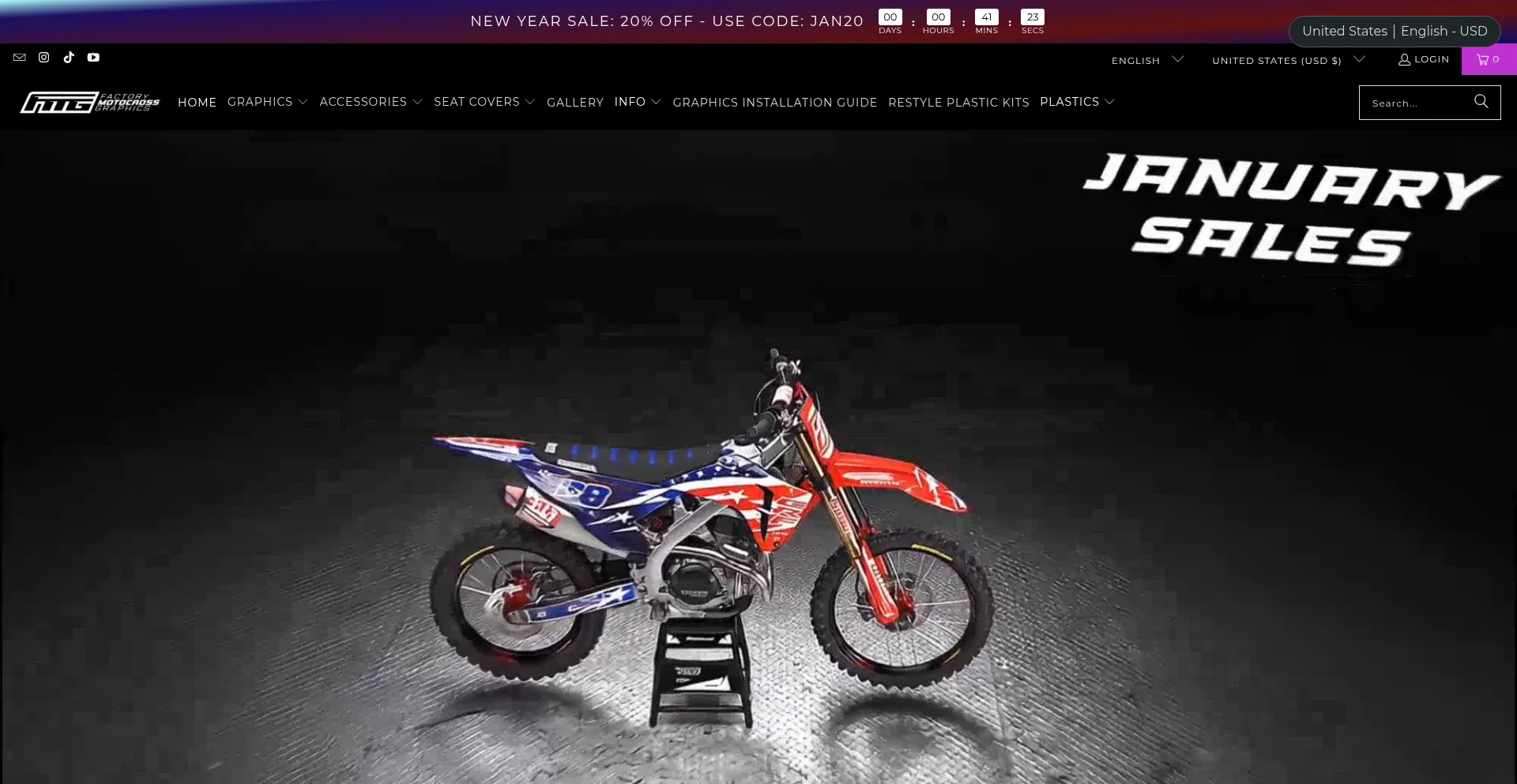 Factorymotocrossgraphics.com