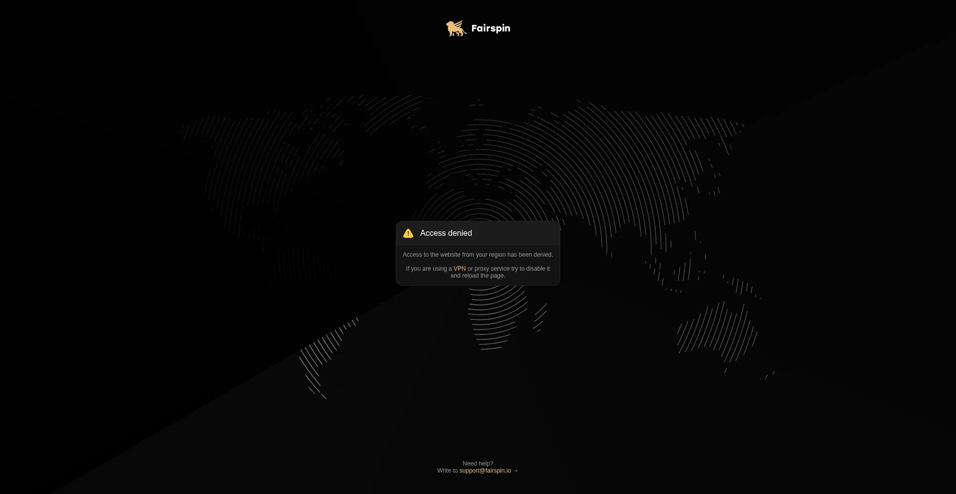 Fairspin.io