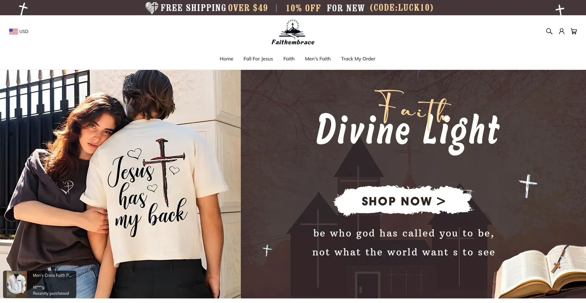 Ist Faithembrace.com sicher und vertrauenswürdig?