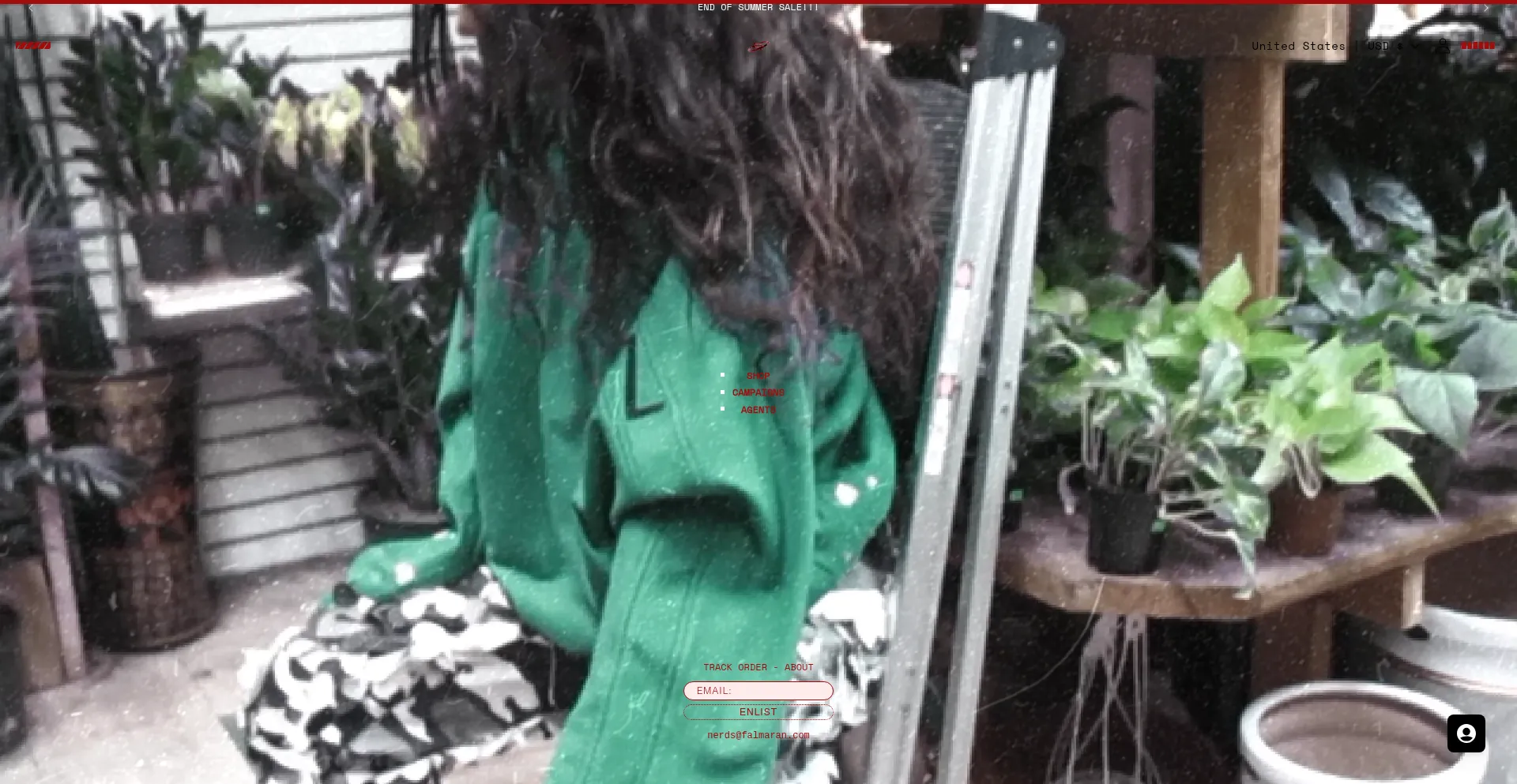 Website screenshot of Falmaran.com
