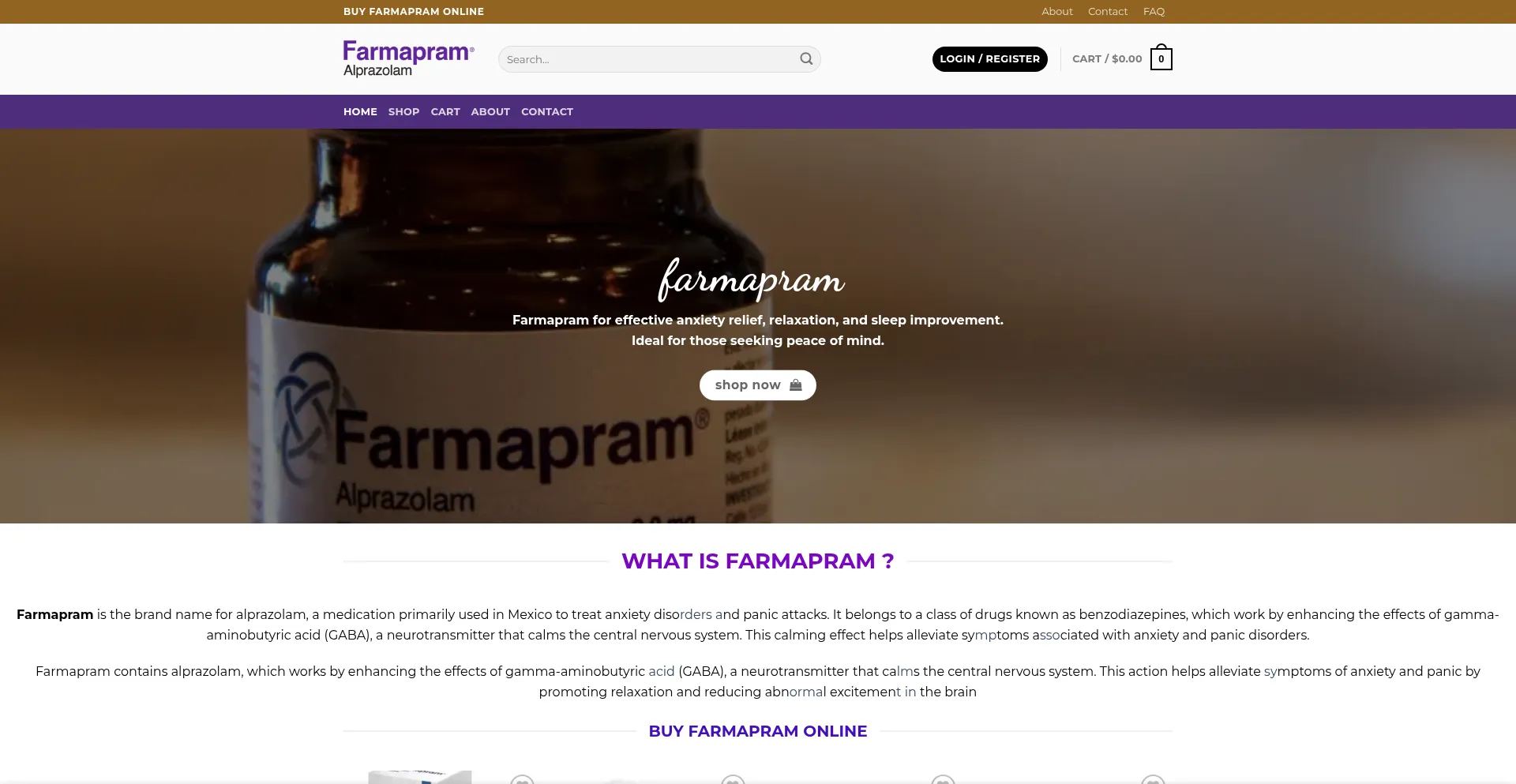 Ist Farmapramtexas.com sicher und vertrauenswürdig?