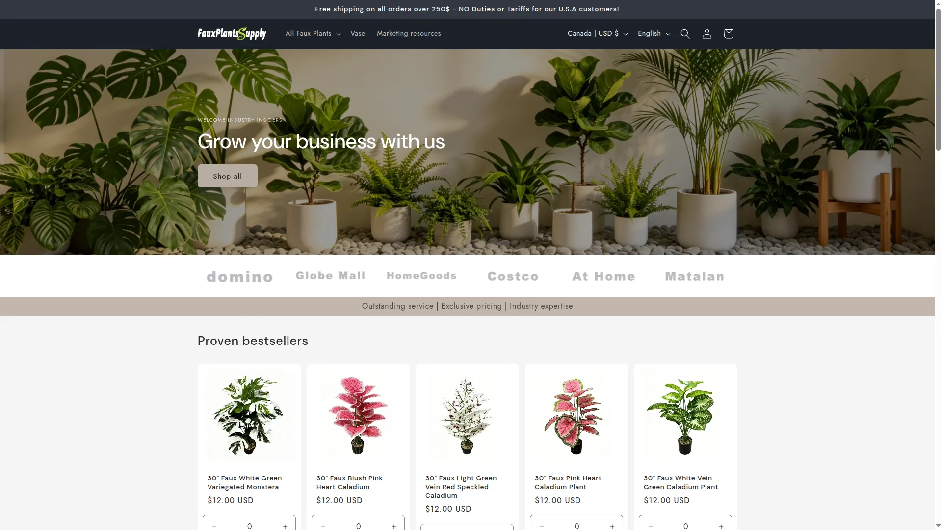 Fauxplantssupply.com