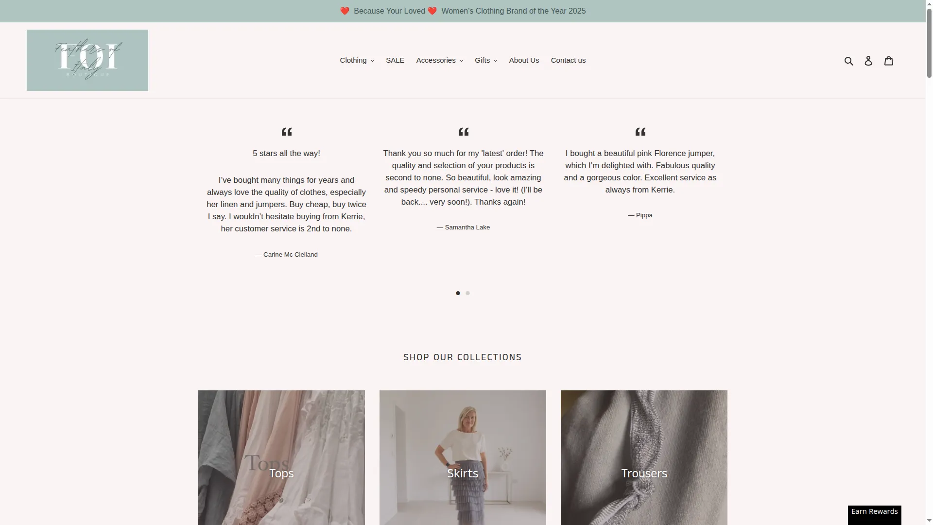 Feathersofitaly.co.uk