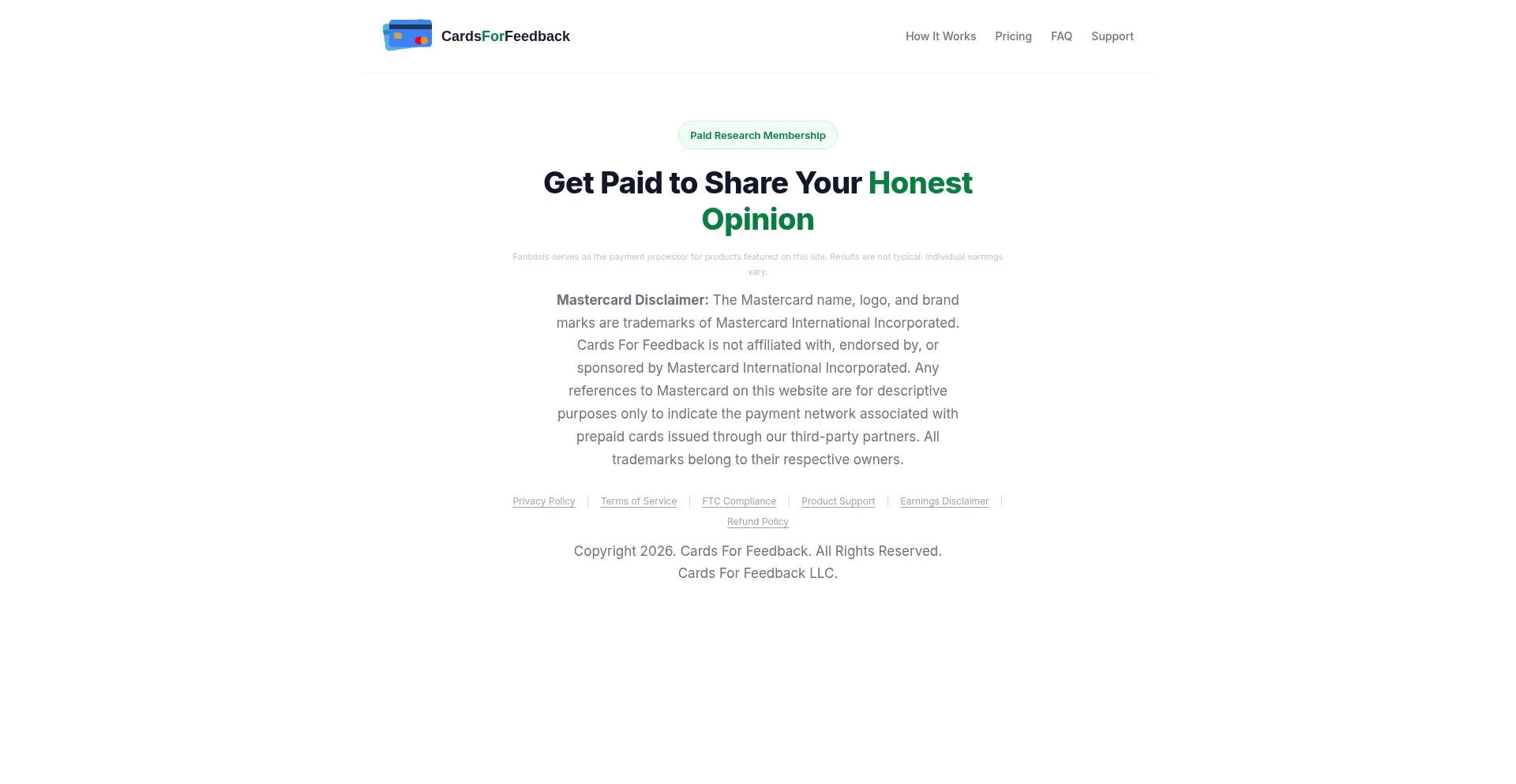 Feedbackforcards.com