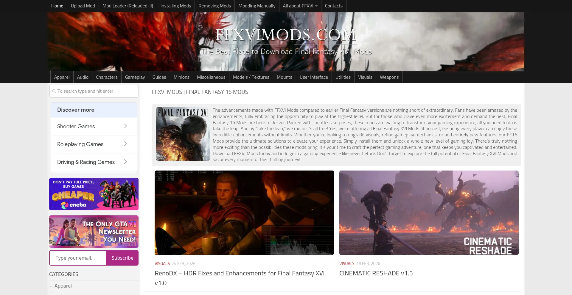 Ffxvimods.com