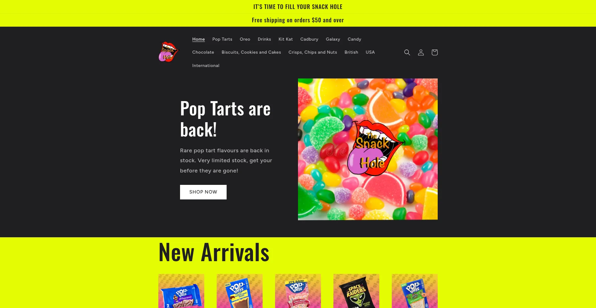 Fillyoursnackhole.com