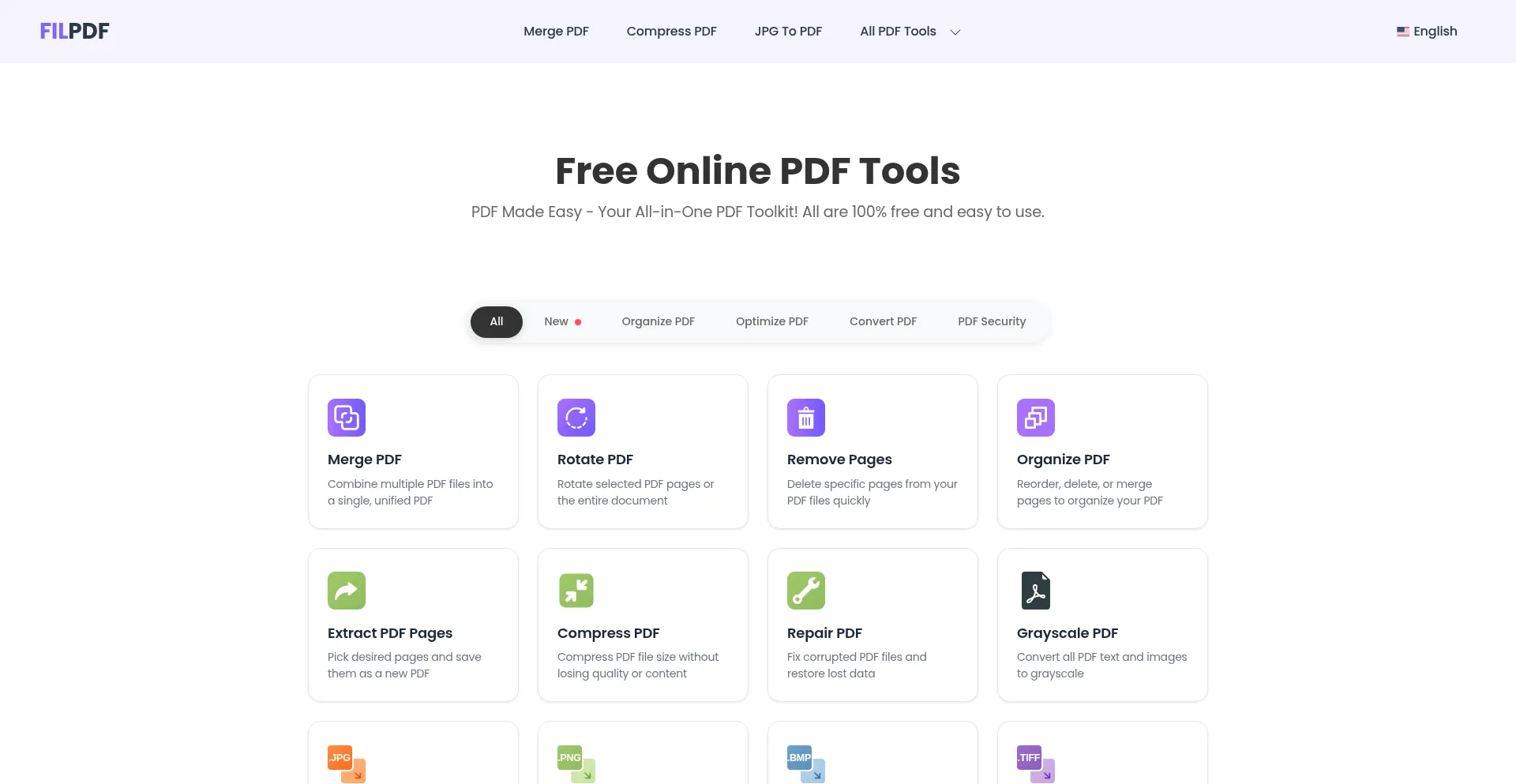 Filpdf.com Screenshot
