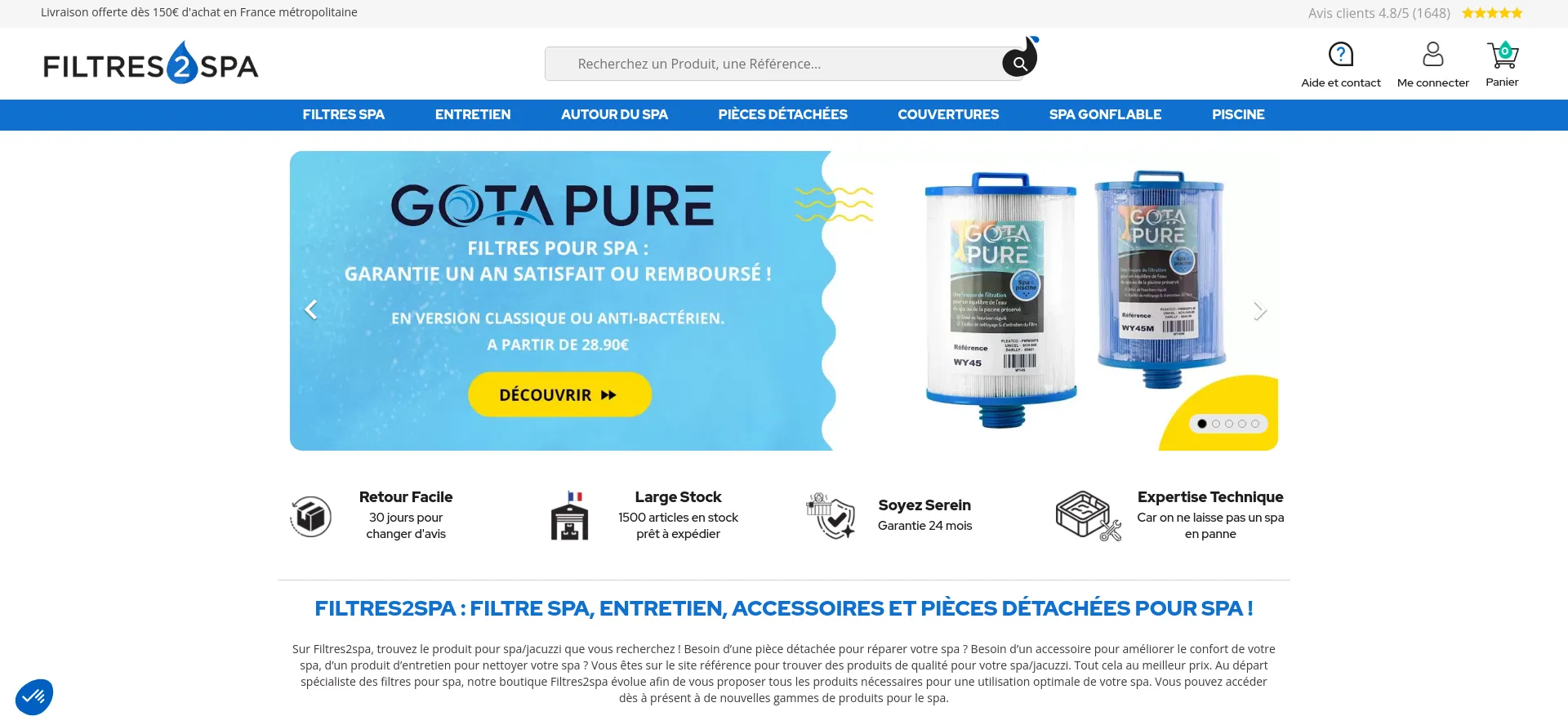 Ist Filtres-spa.com sicher und vertrauenswürdig?