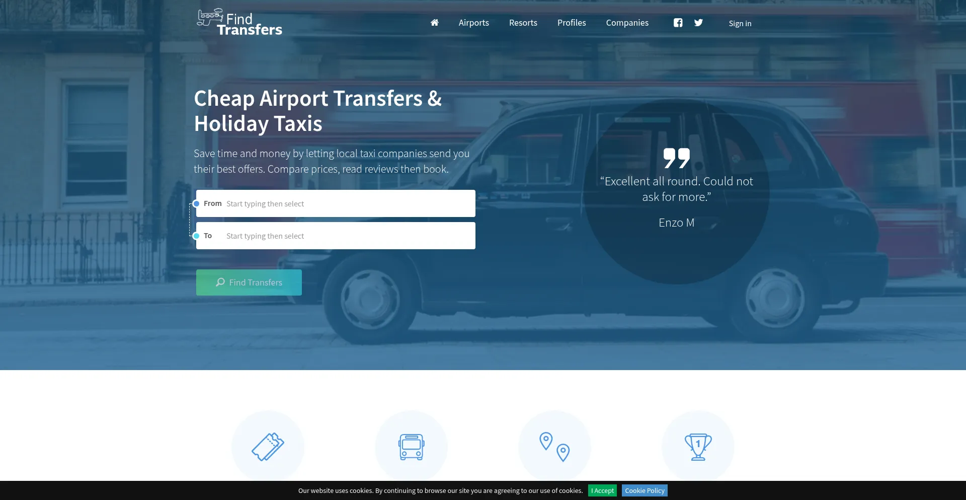 Ist Findtransfers.com sicher und vertrauenswürdig?