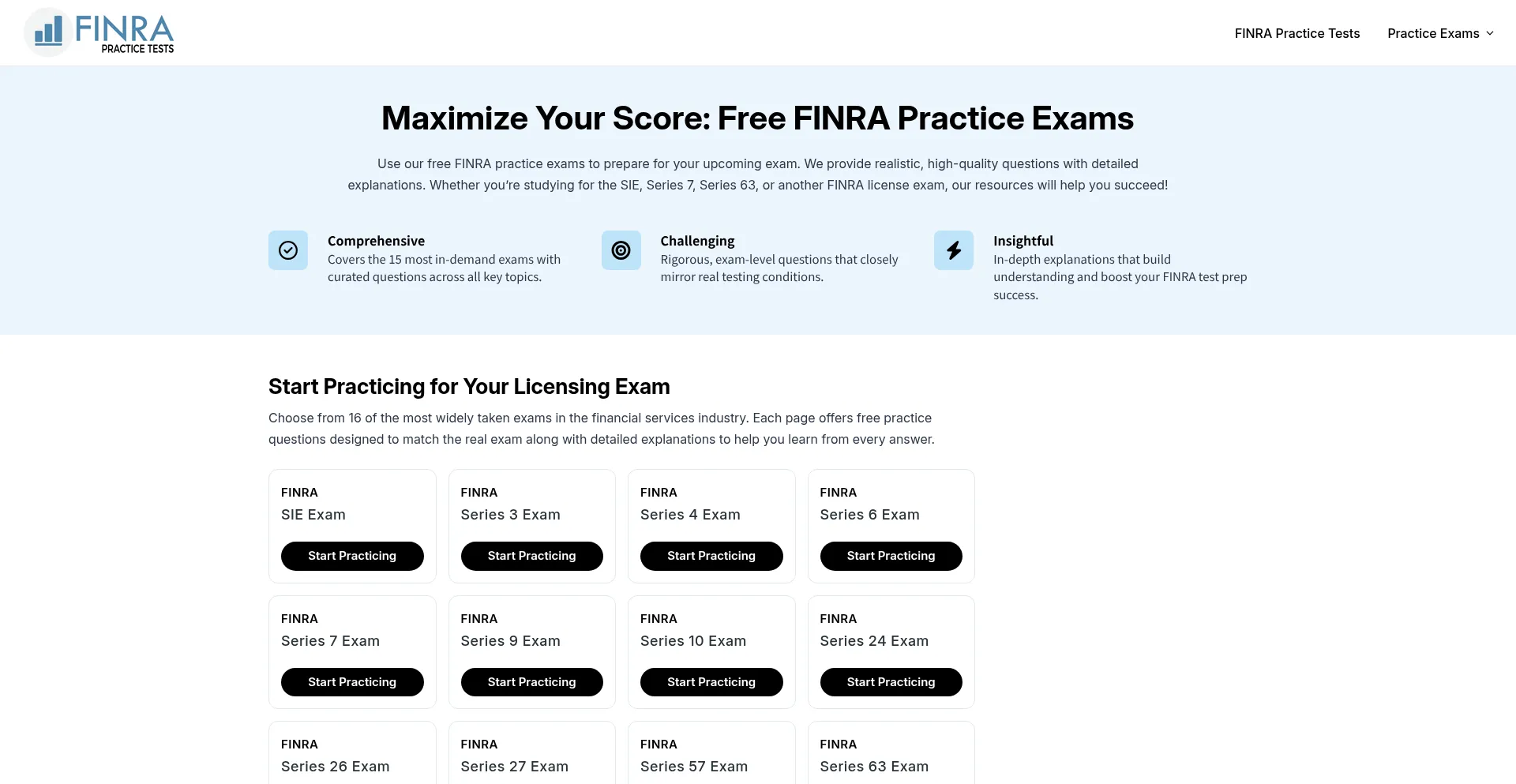 Finrapracticetests.com