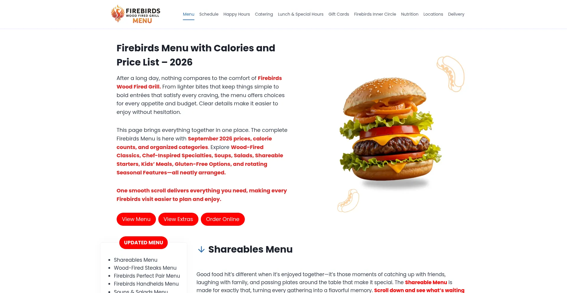 Firebrdmenu.com