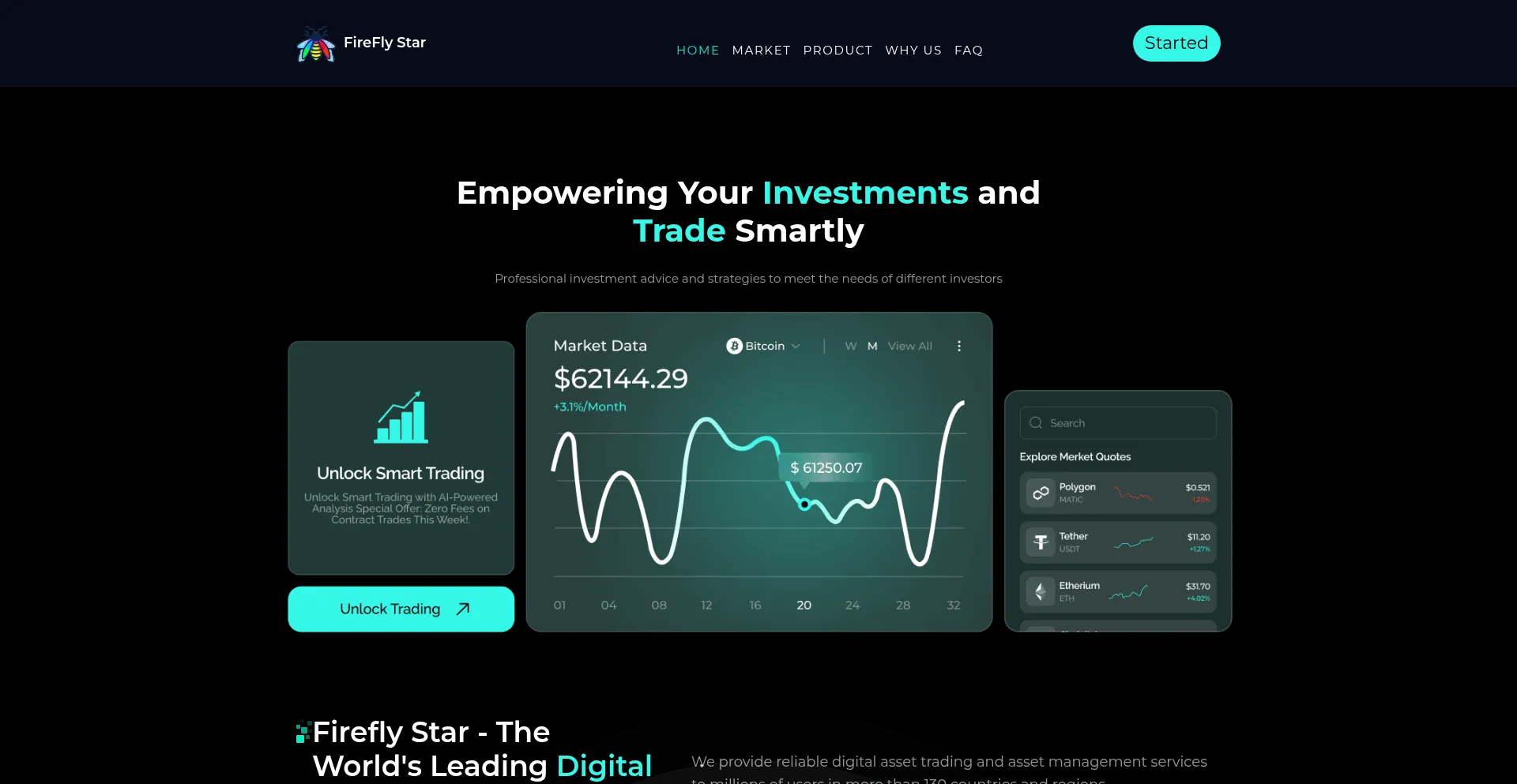 Website screenshot of Fireflysynth.com