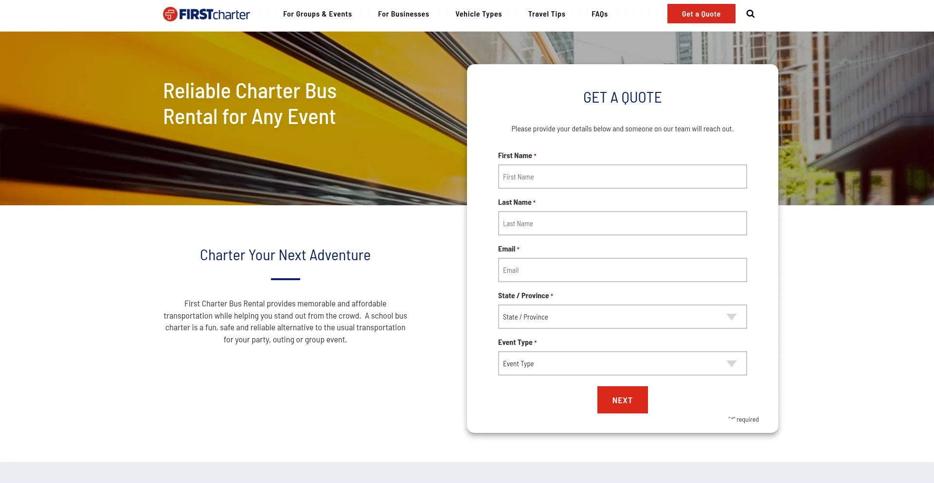 Ist Firstcharterbus.com sicher und vertrauenswürdig?
