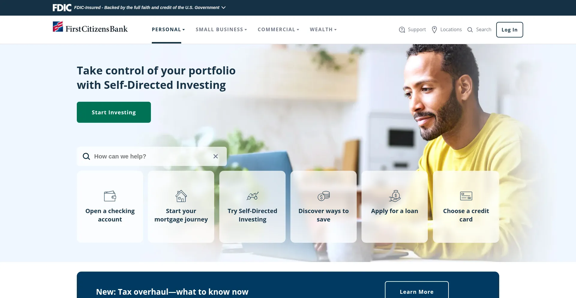 Firstcitizens.com Screenshot