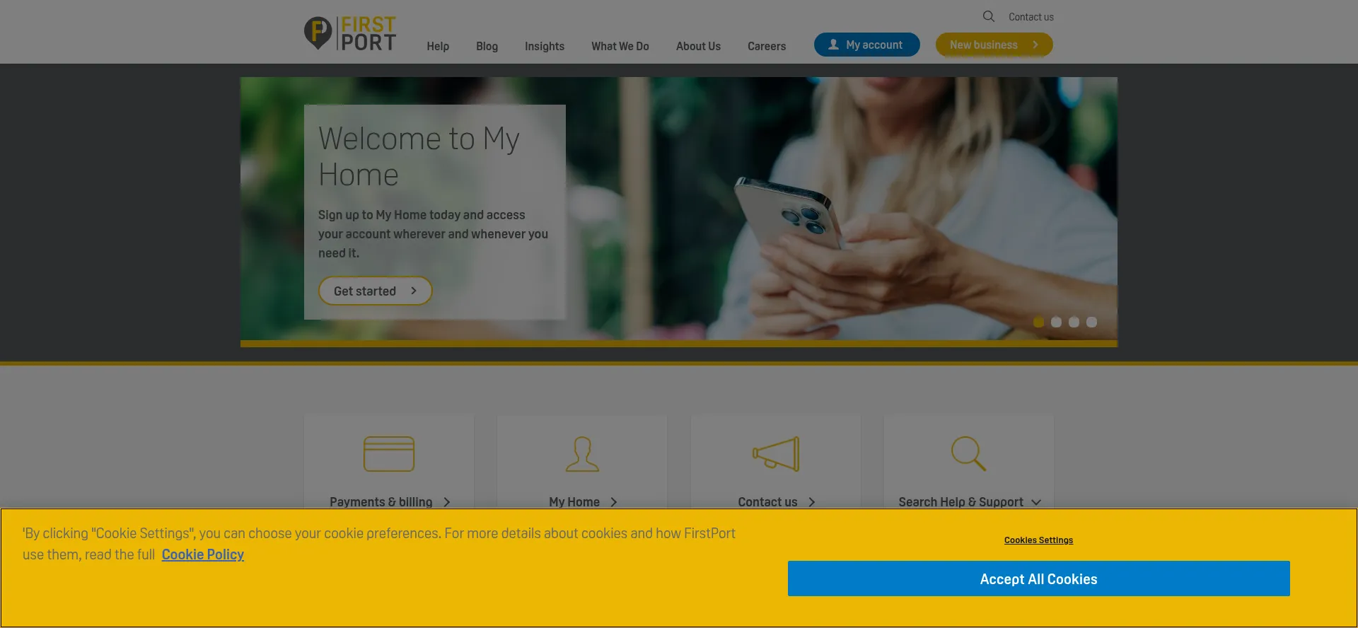 Firstport.co.uk Screenshot