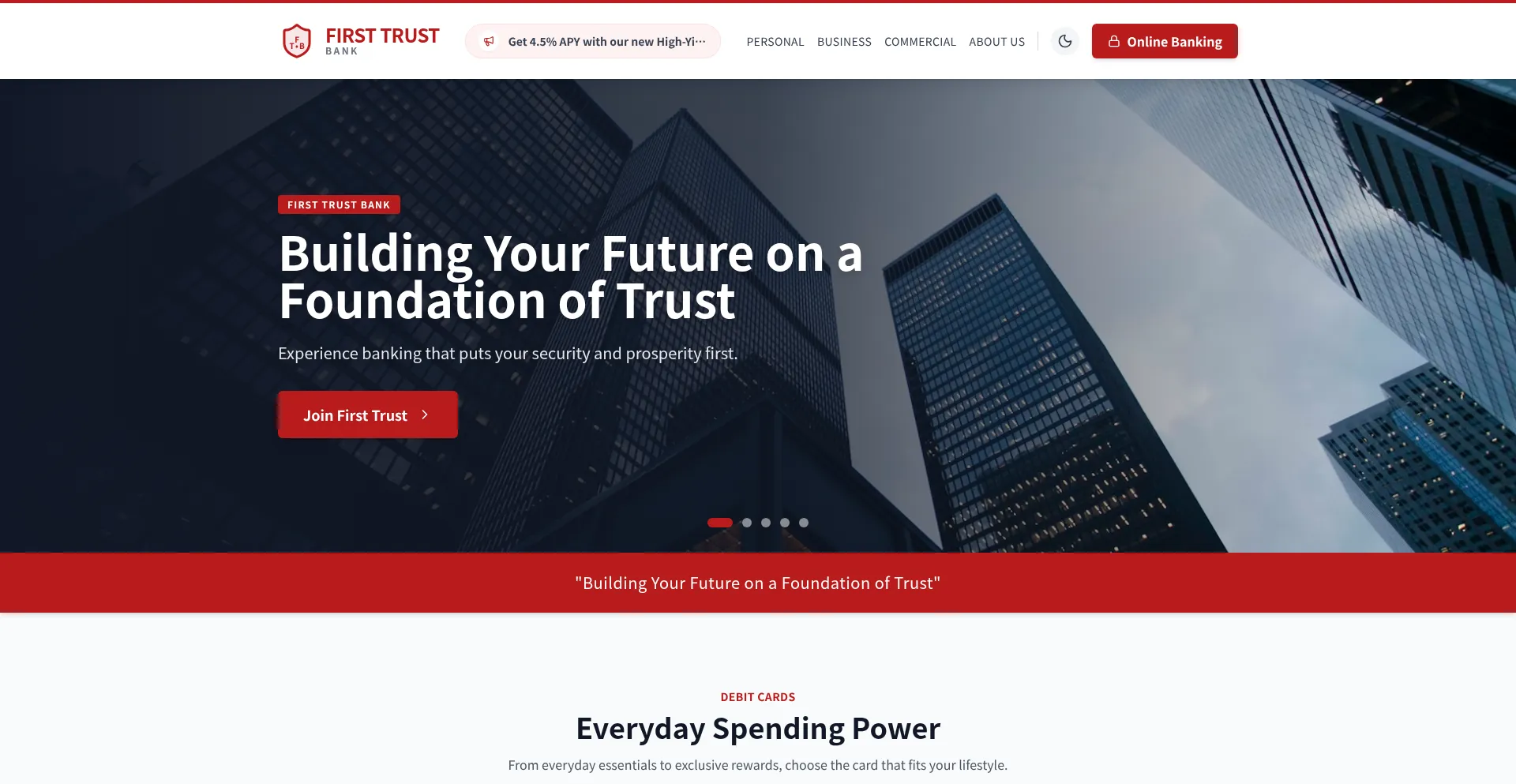 Firsttrustbanks.net