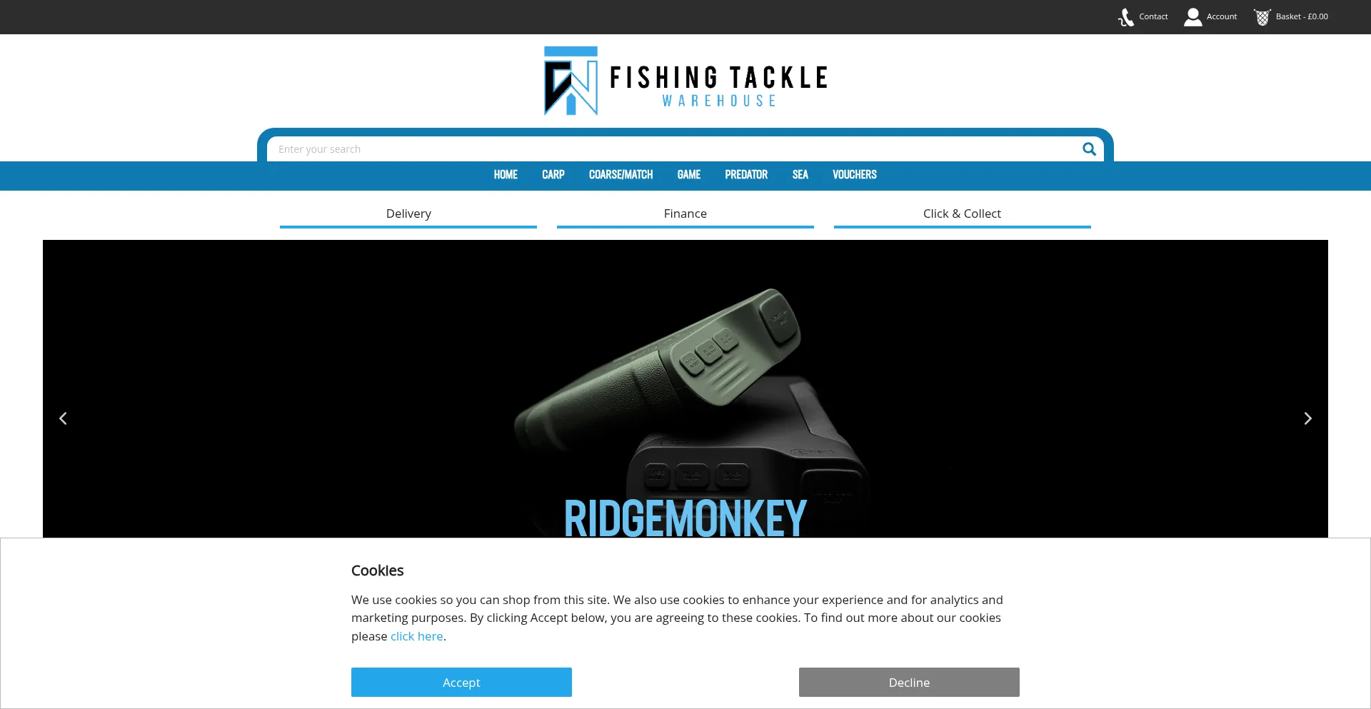 Ist Fishingtacklewarehouse.co.uk sicher und vertrauenswürdig?