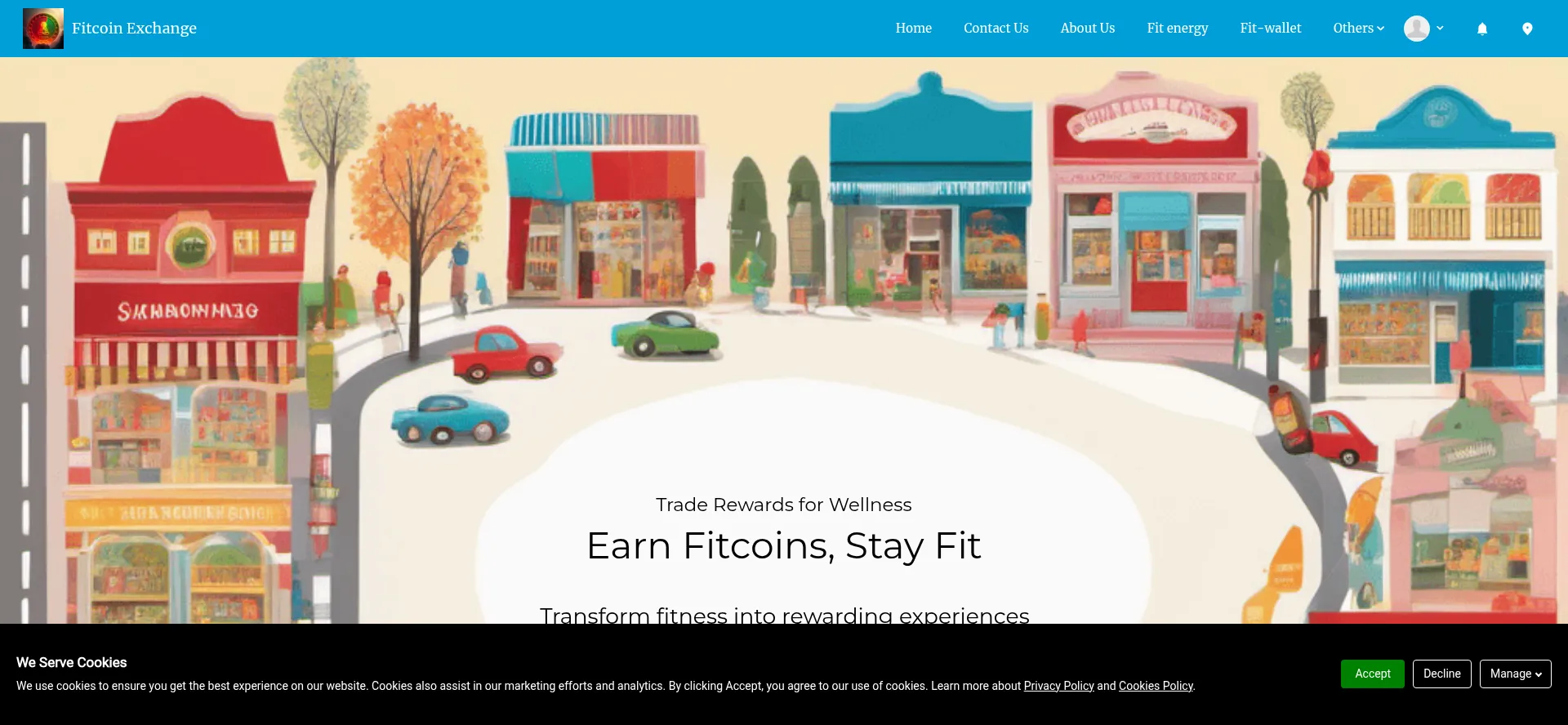 Fitcoinexchange.fitness