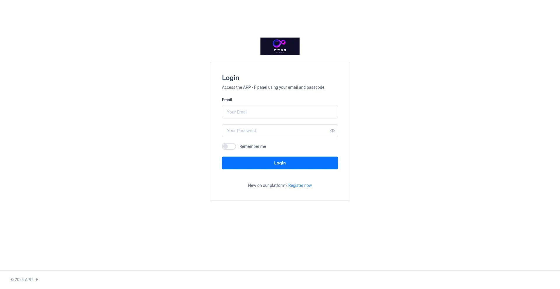 Website screenshot of Fiton.pro