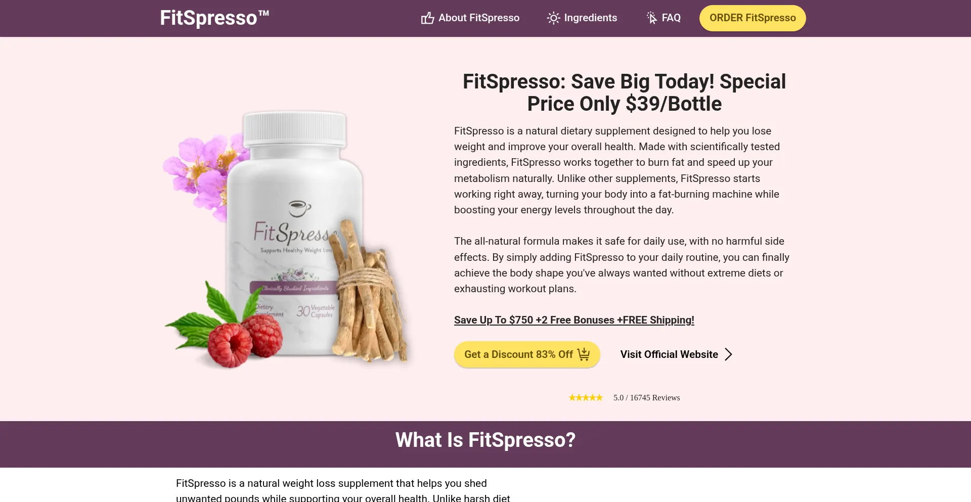Fitspreeso.com