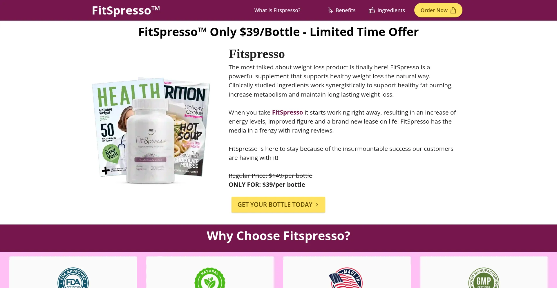Fitspressobuynow.us